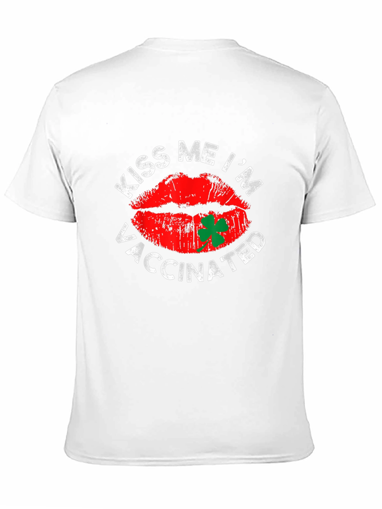 Kiss Me Im Vaccinated St. Patricks Day T-Shirt