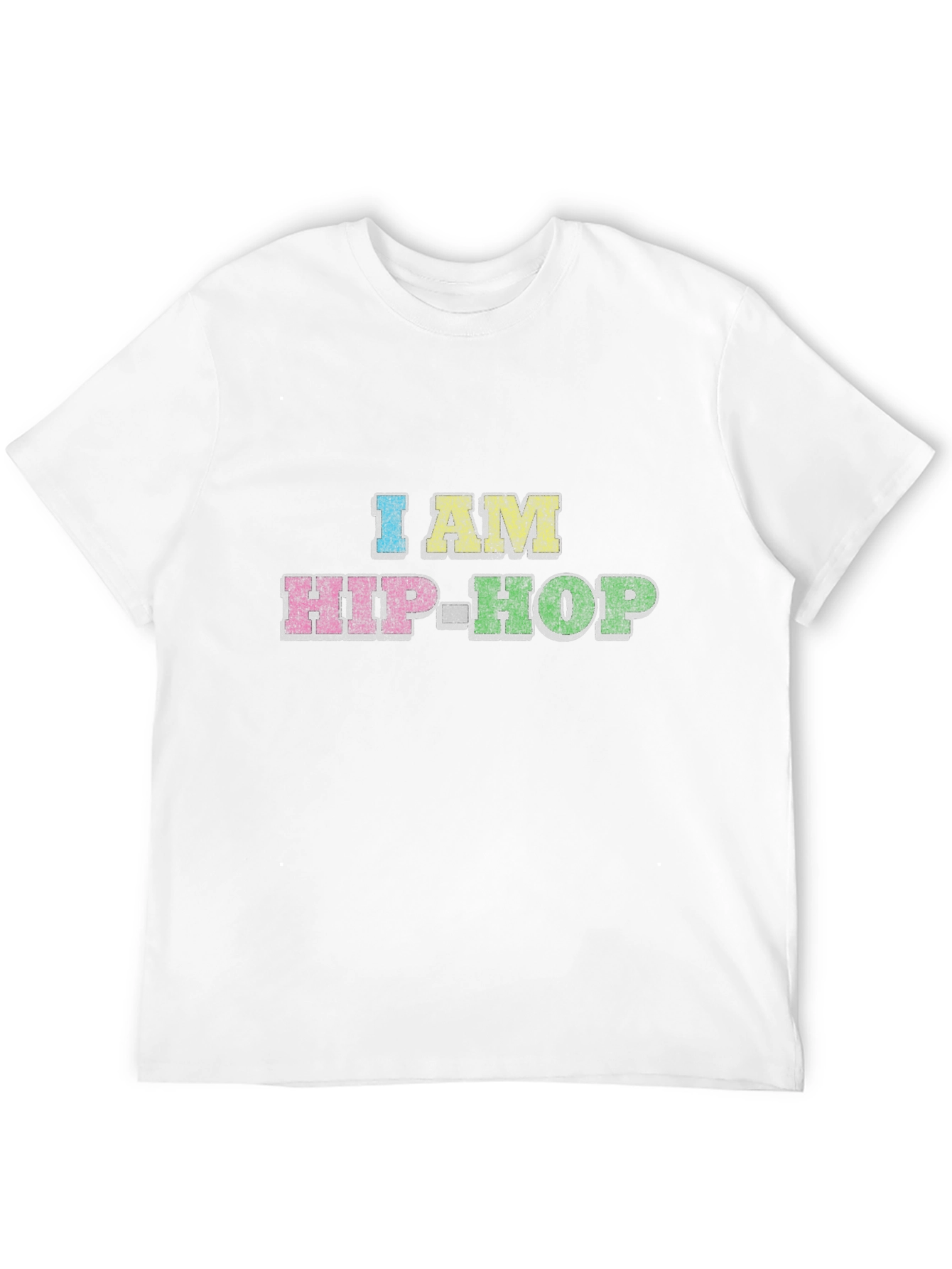 I AM HIP-HOP Graphic Tee - Stylish Black T-Shirt