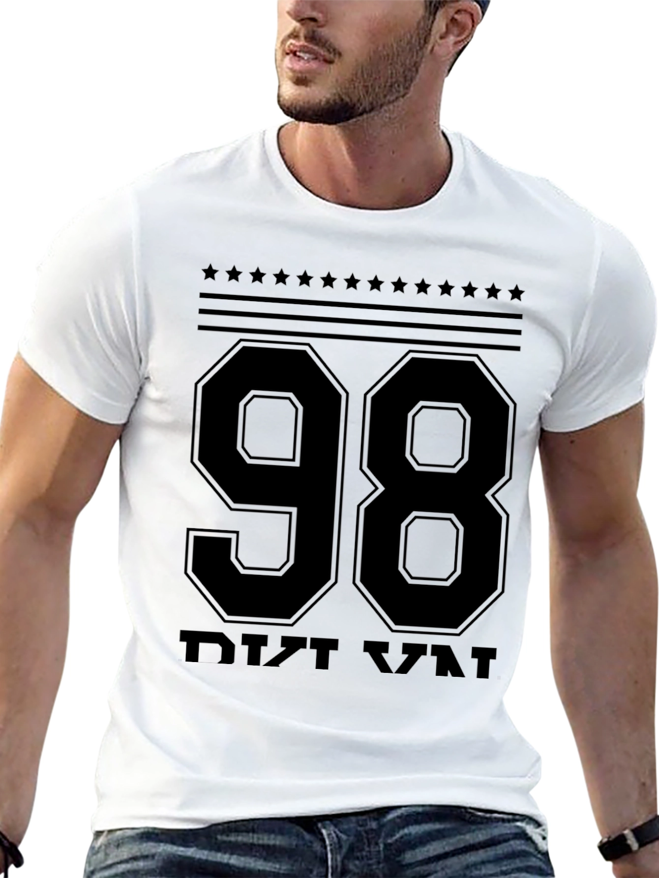Black 98 Graphic T-Shirt