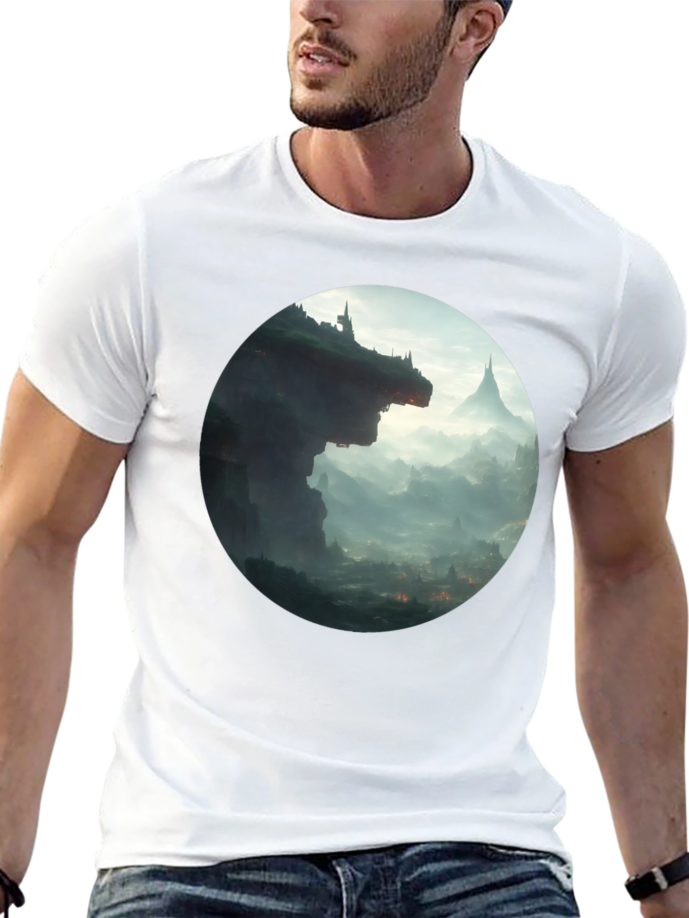 Fantasy Landscape Graphic Tee