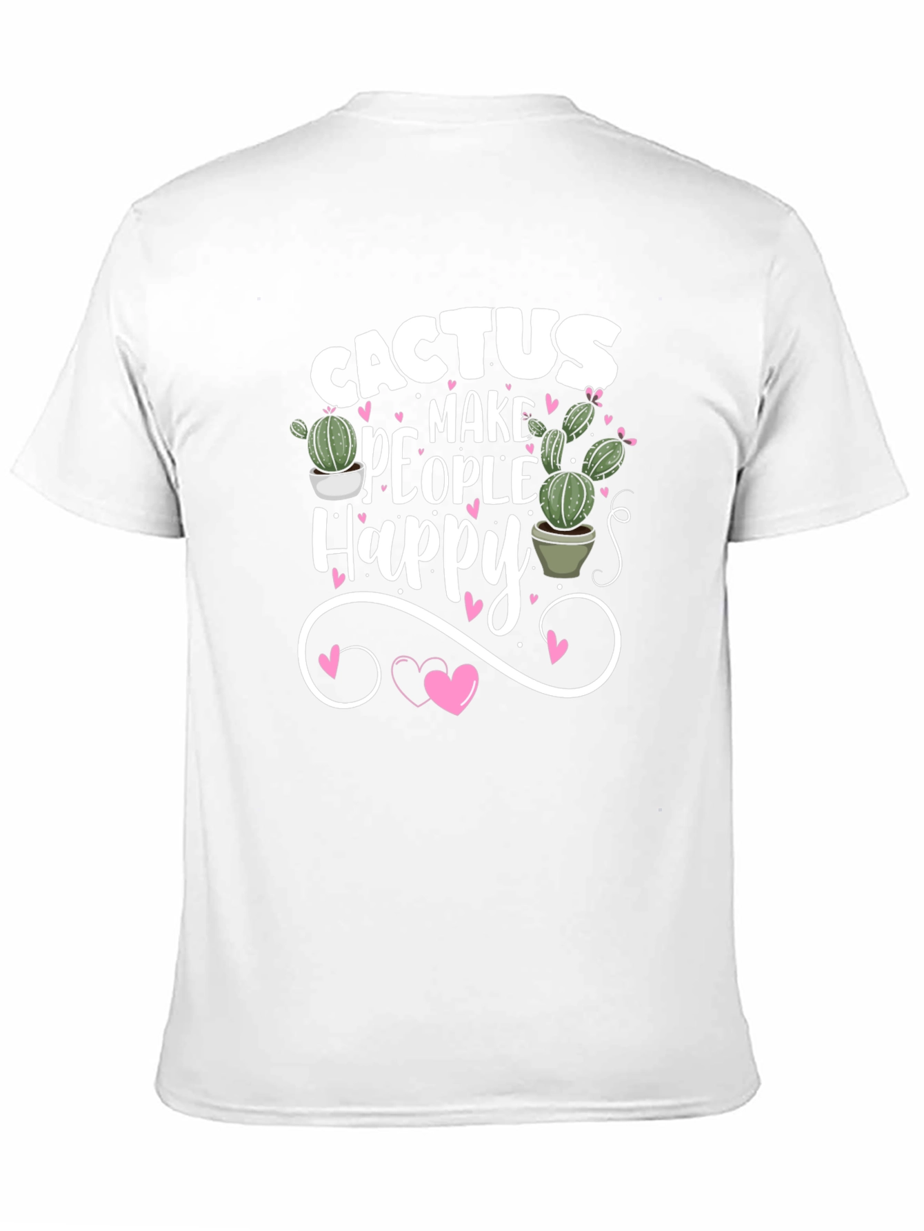 Cactus Make People Happy Graphic Tee