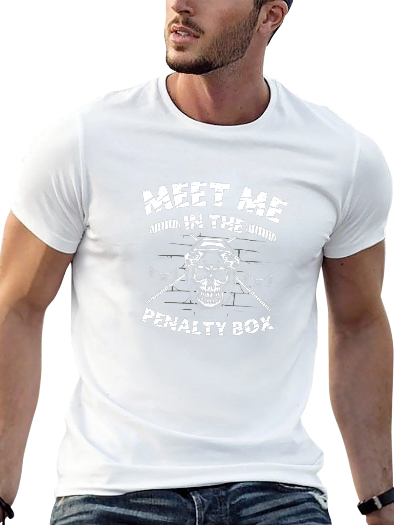Meet Me in the Penalty Box Hockey T-Shirt