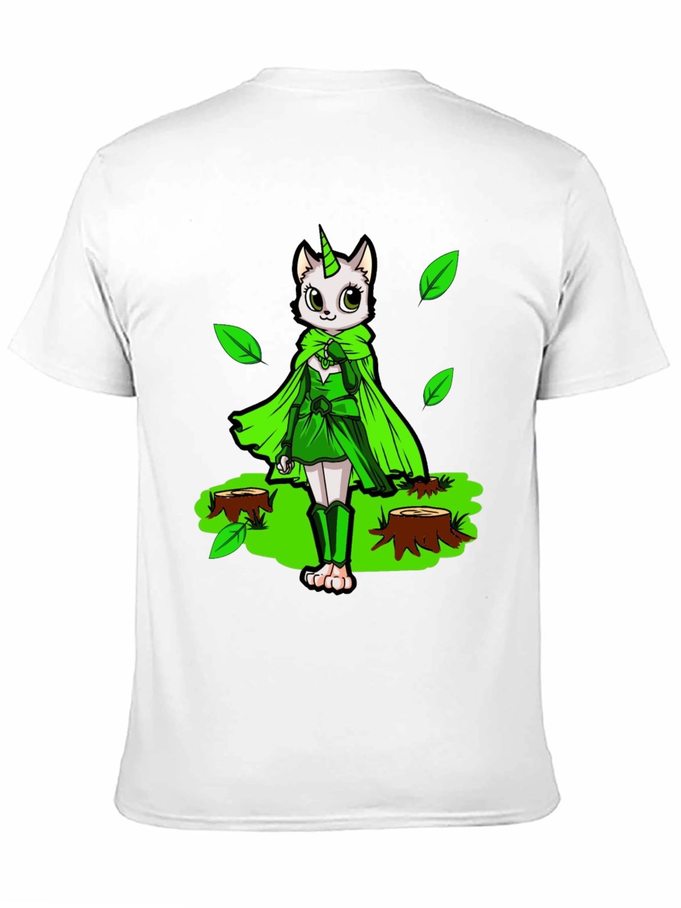 Unicat Forest Guardian Black T-Shirt