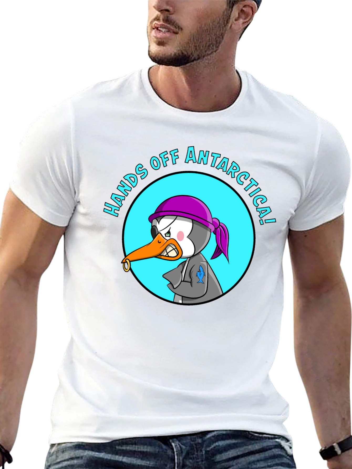 Hands Off Antarctica Graphic T-Shirt