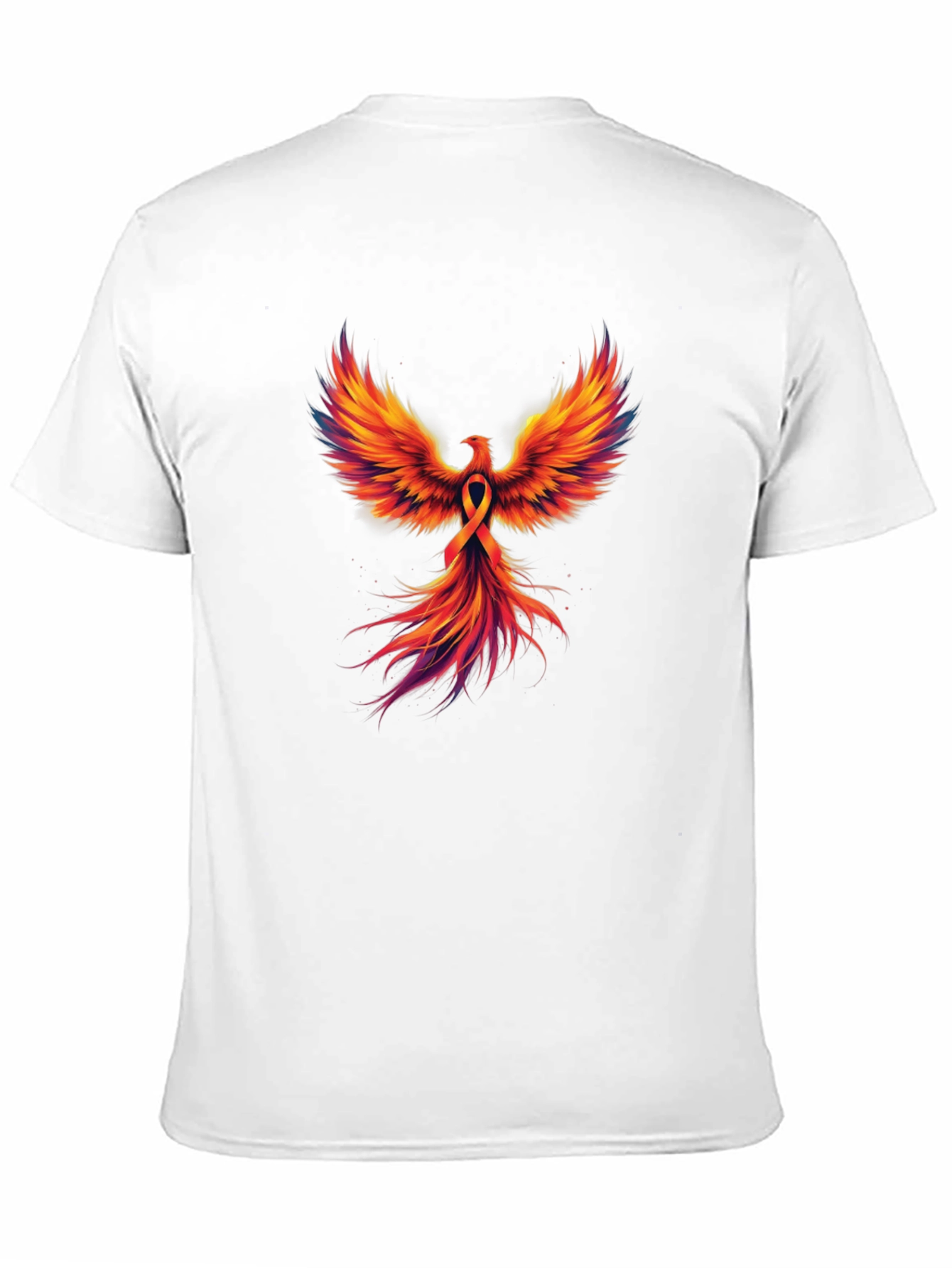 Phoenix Rising Graphic T-Shirt - Black