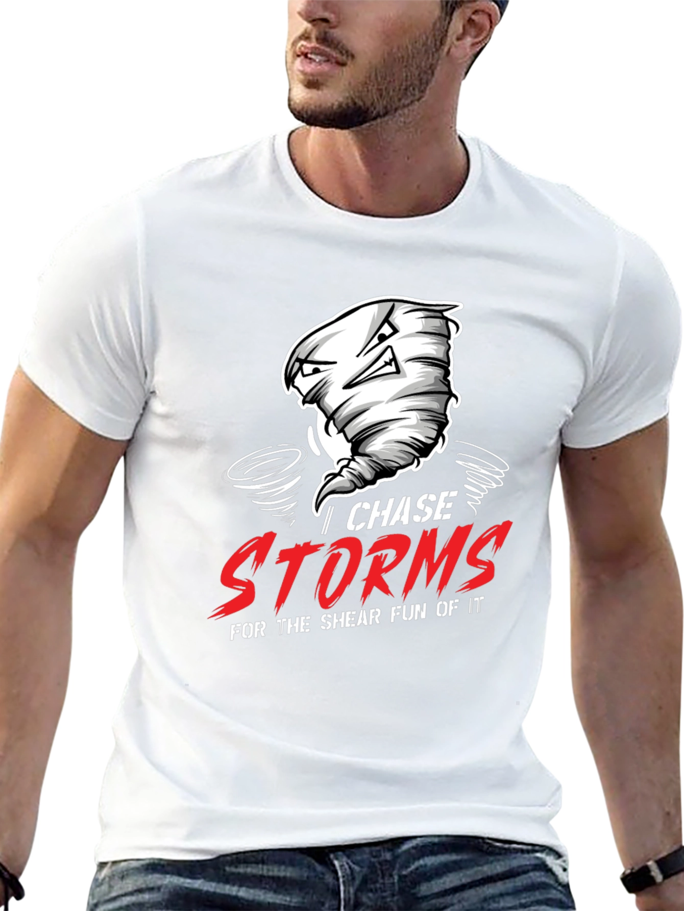 Chase Storms Graphic T-Shirt - Fun Weather Tee