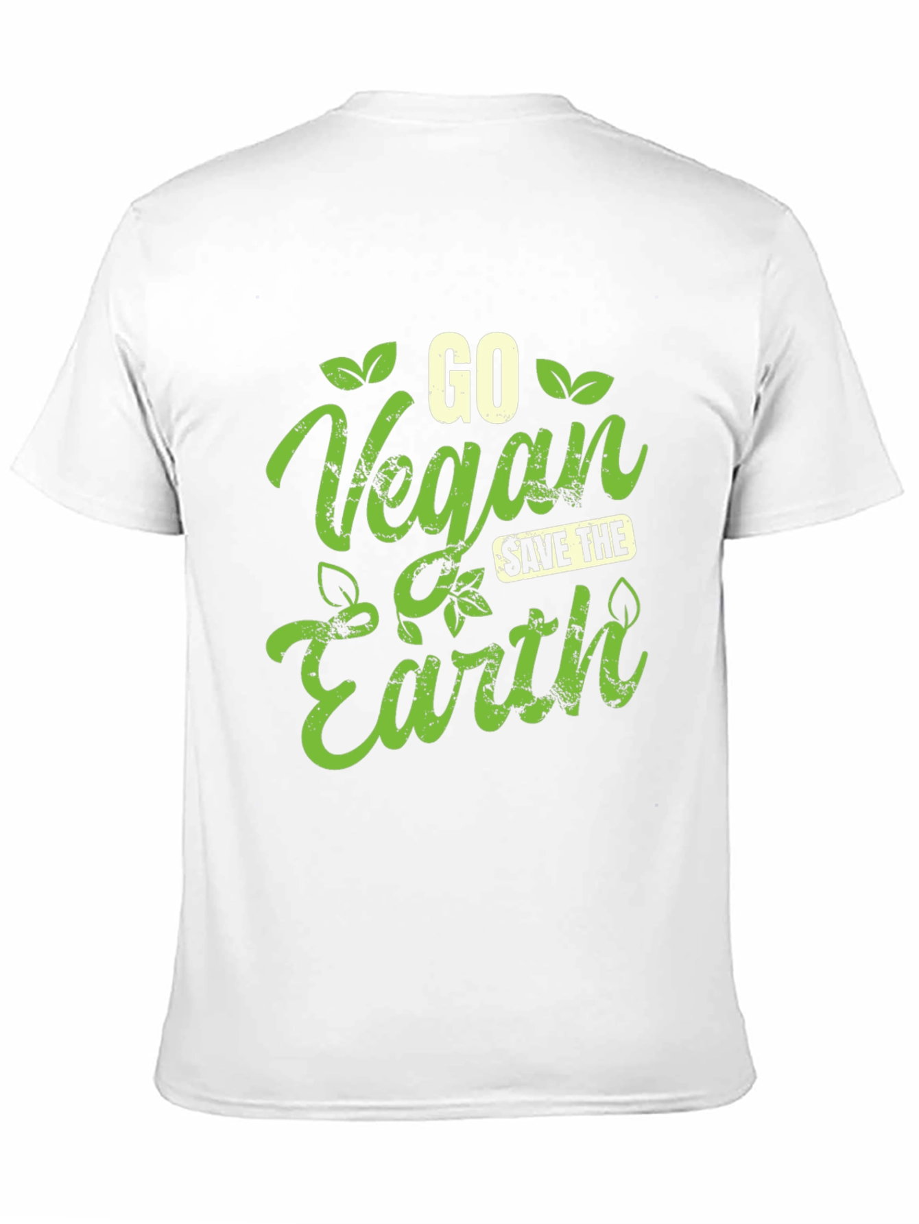 Go Vegan Save The Earth Graphic Tee
