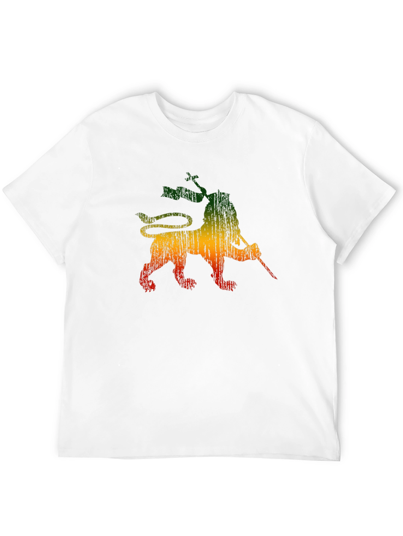 Rasta Lion Black T-Shirt