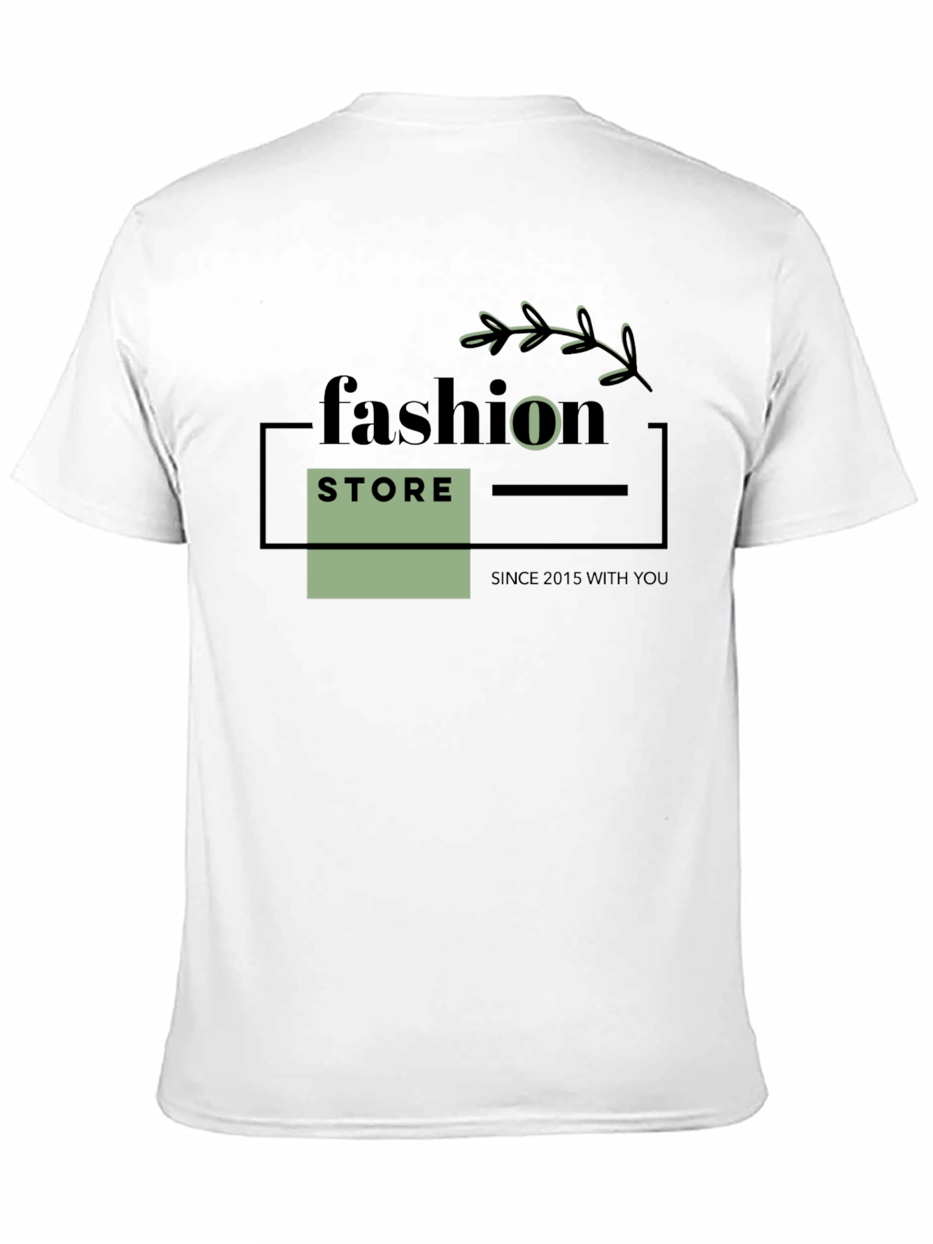 Fashion Store Graphic Tee - Modern Casual Wear