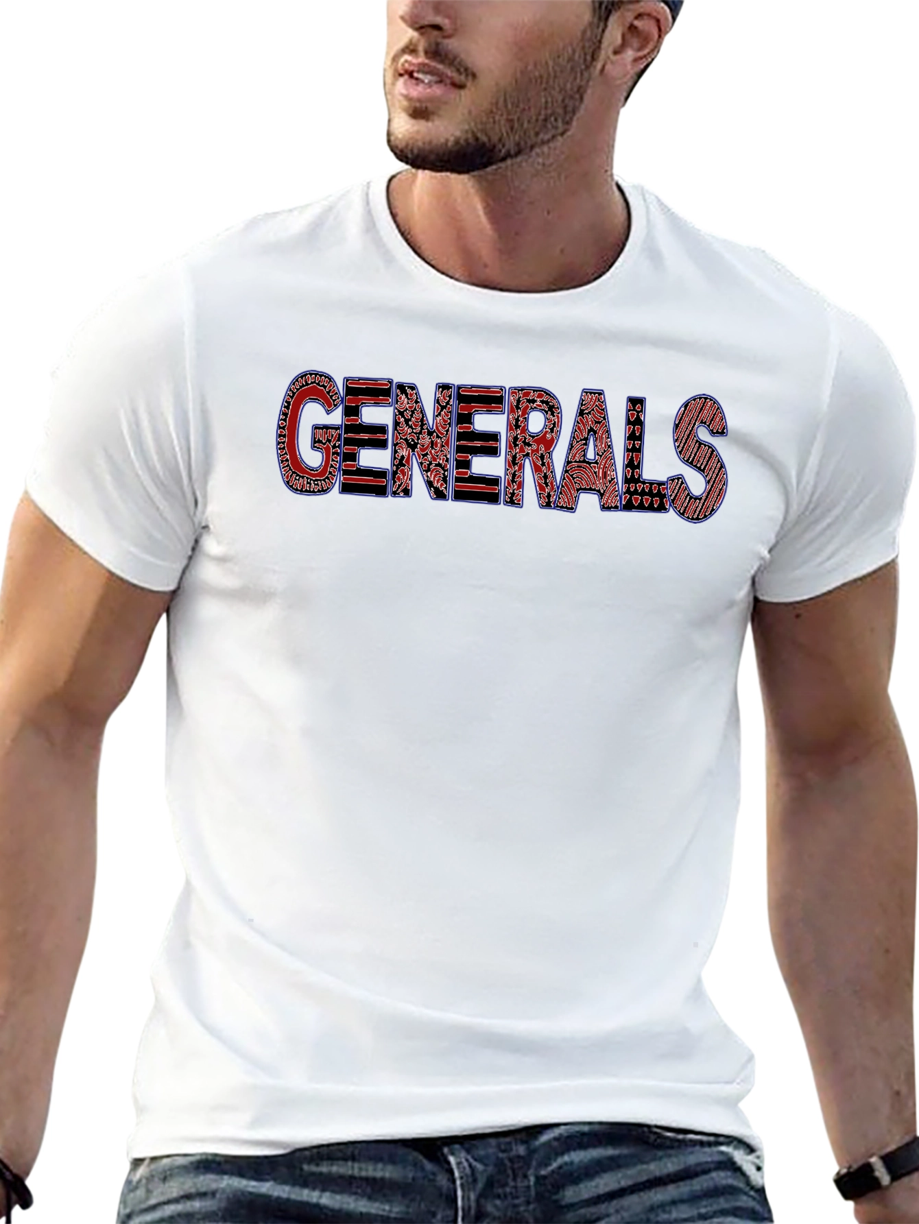 Generals Graphic Tee - Stylish Cotton Blend Shirt