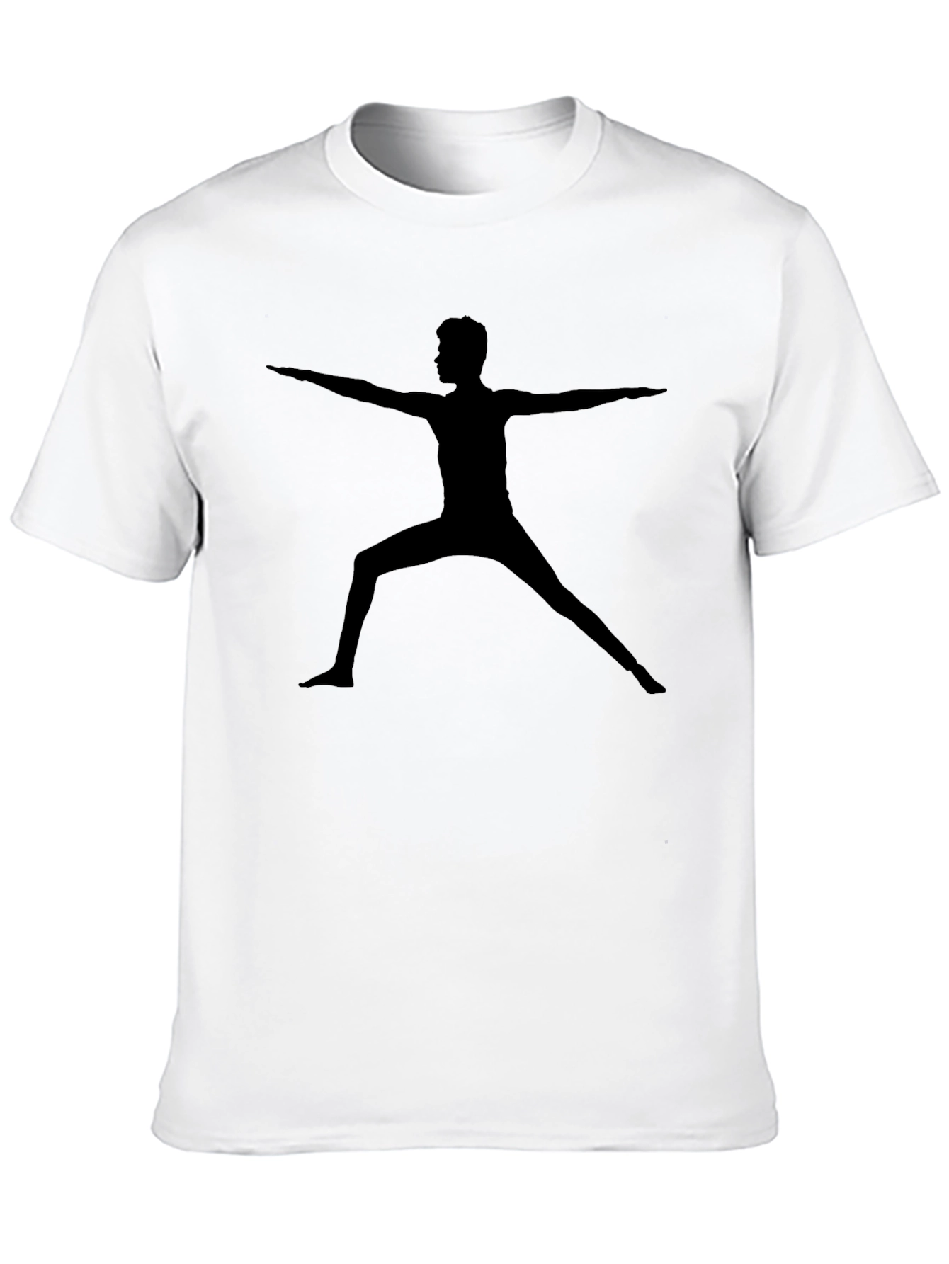 Yoga Pose Graphic Tee - Soft Cotton Blend