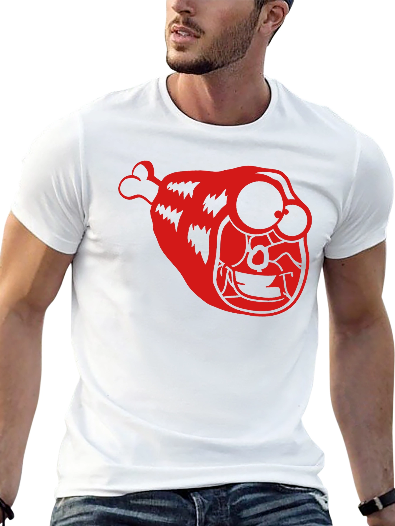 Meatwad Graphic T-Shirt - Black Cotton Tee