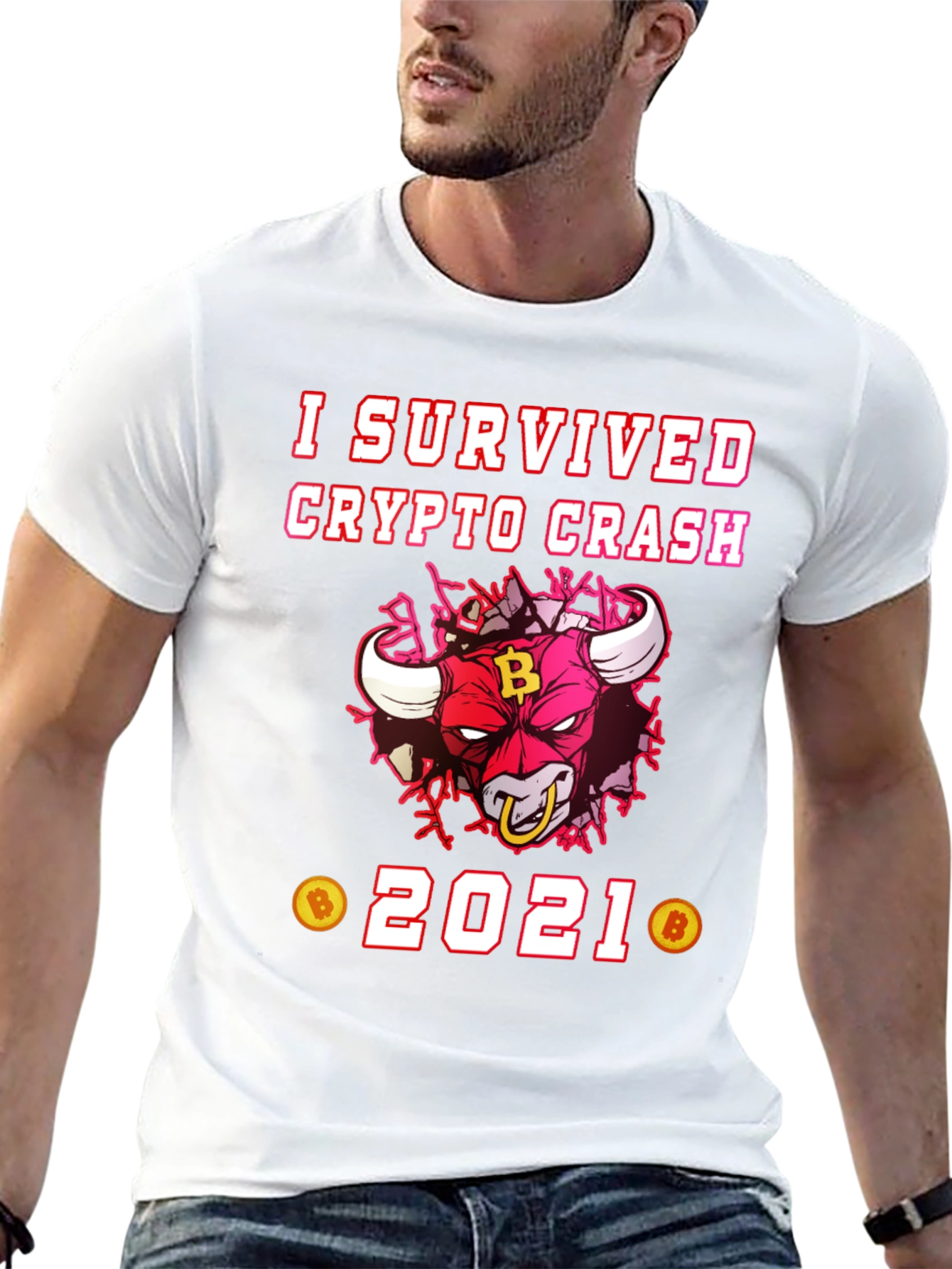 I Survived Crypto Crash 2021 T-Shirt
