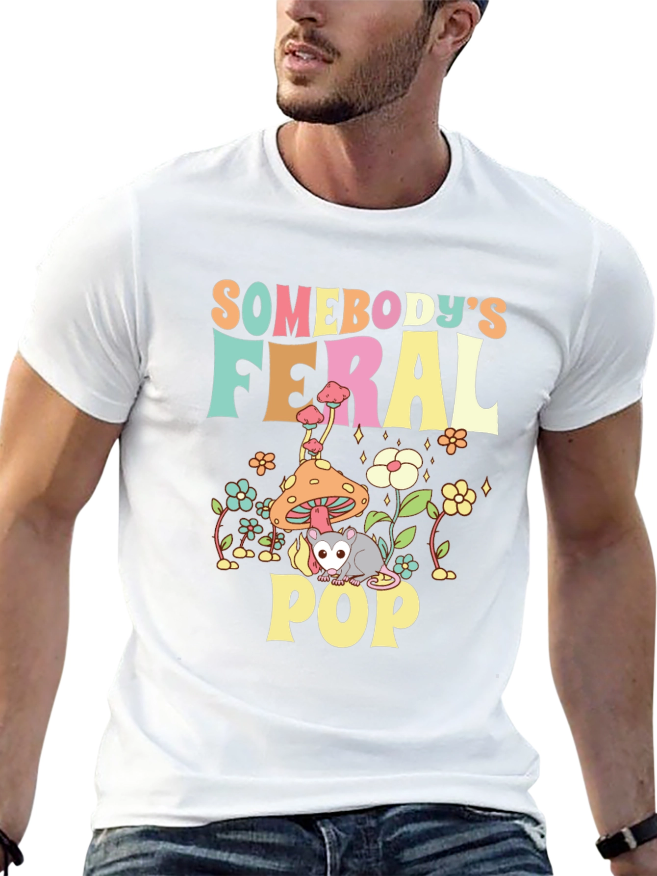 Somebodys Feral Pop Graphic Tee