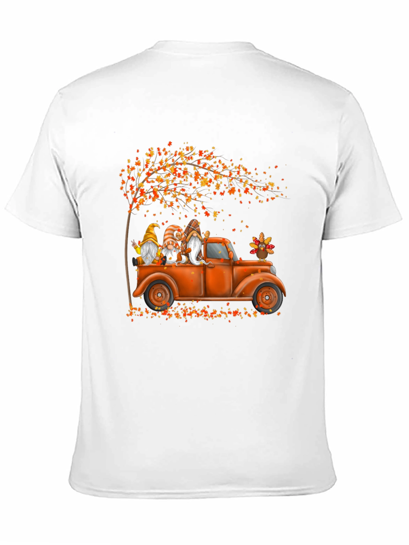 Fall Gnomes Truck Graphic Tee