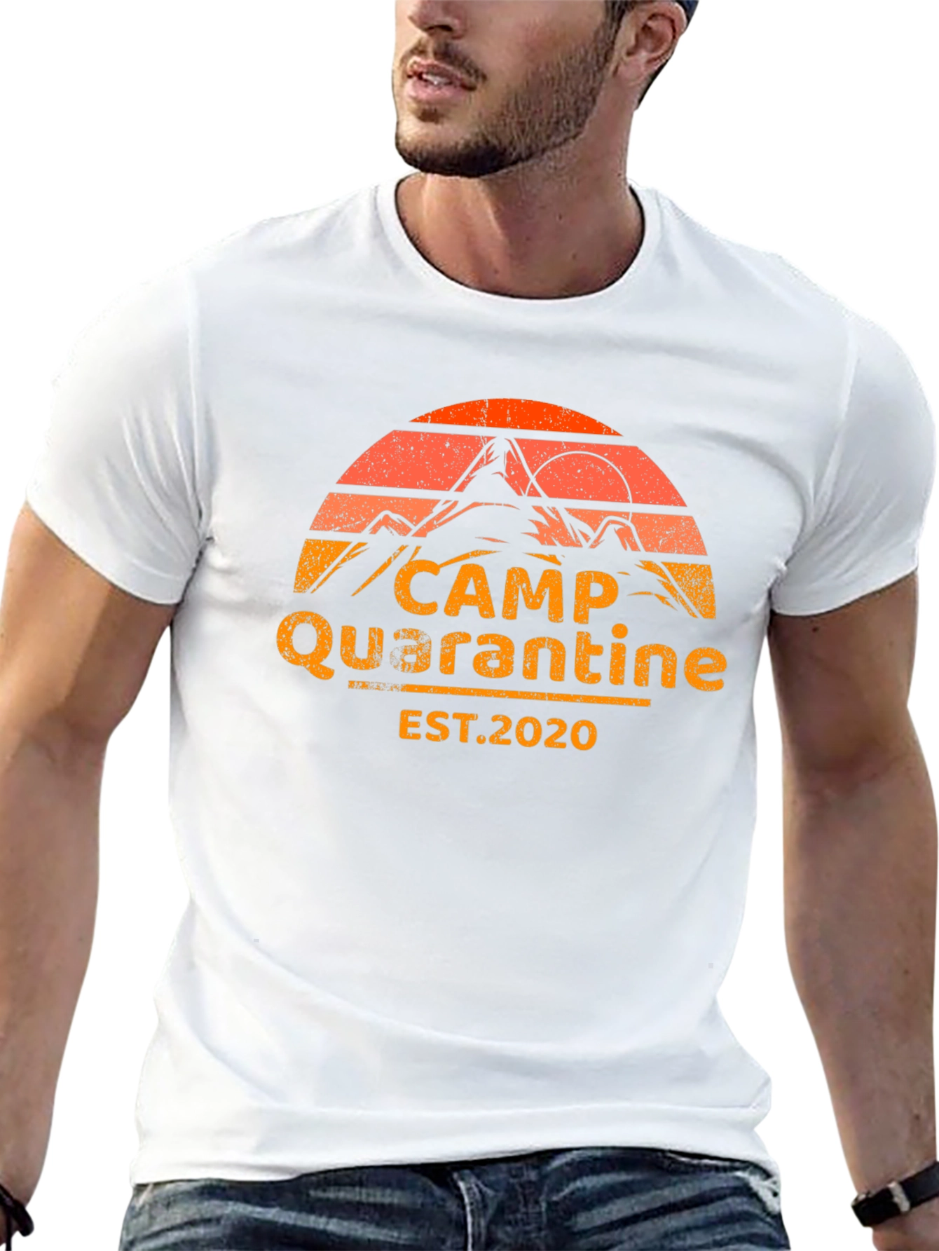Camp Quarantine EST. 2020 Graphic Tee