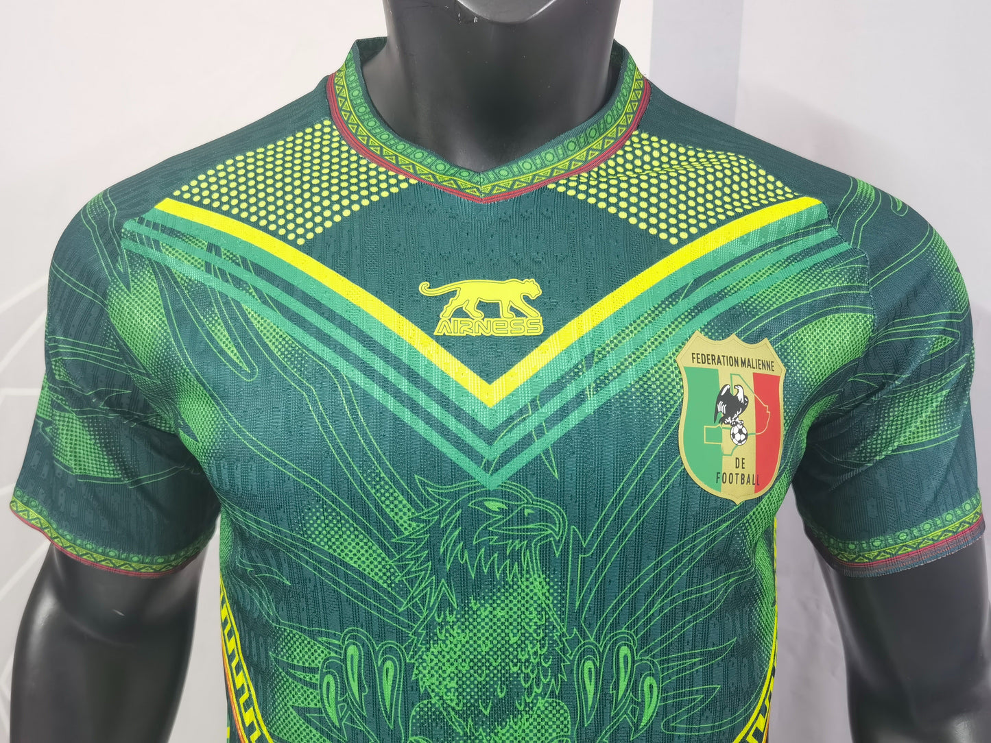 Mali 2025 Green Soccer Jersey for Country Team Support