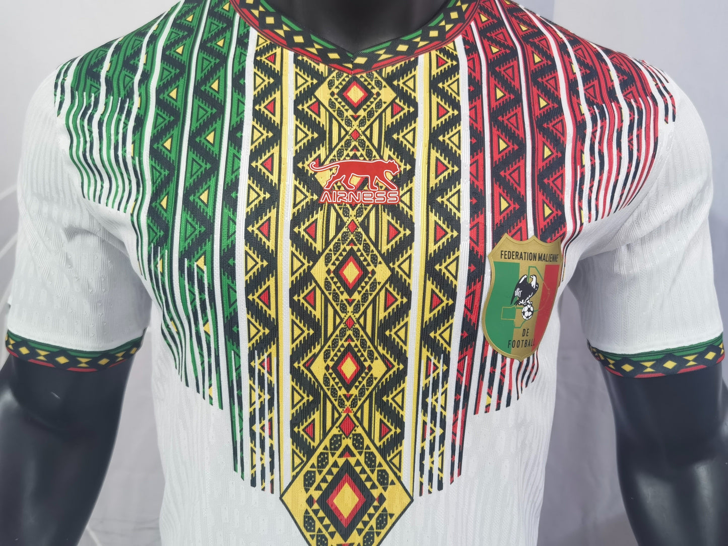 Mali 2025 White Football Jersey for National Team Wear