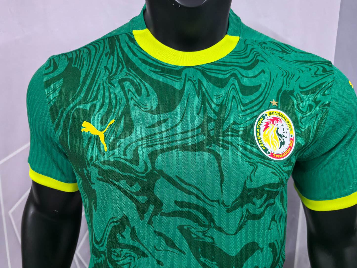 Senegal 2025 Away Green Soccer Jersey National Team Kit