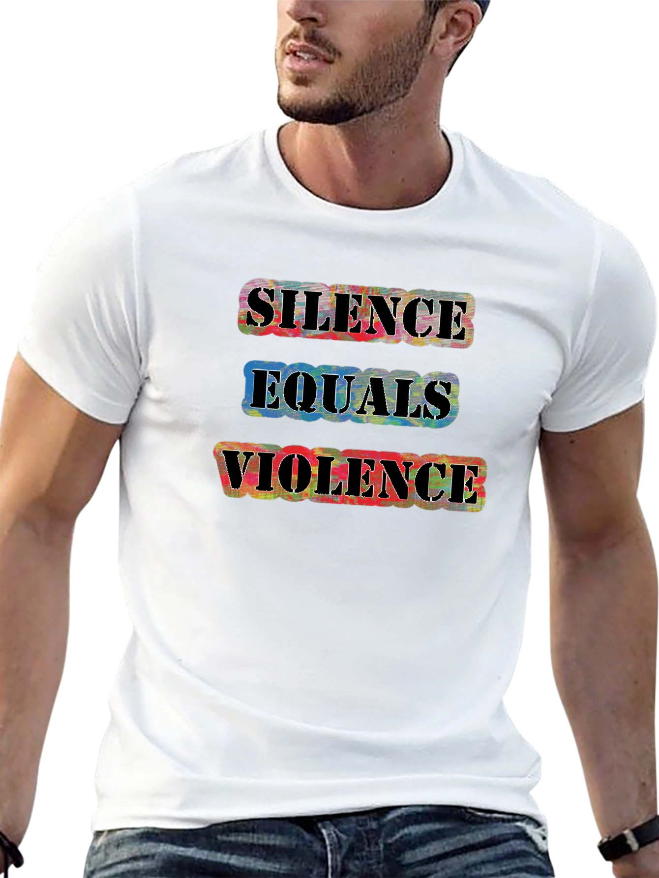 Silence Equals Violence Graphic Tee
