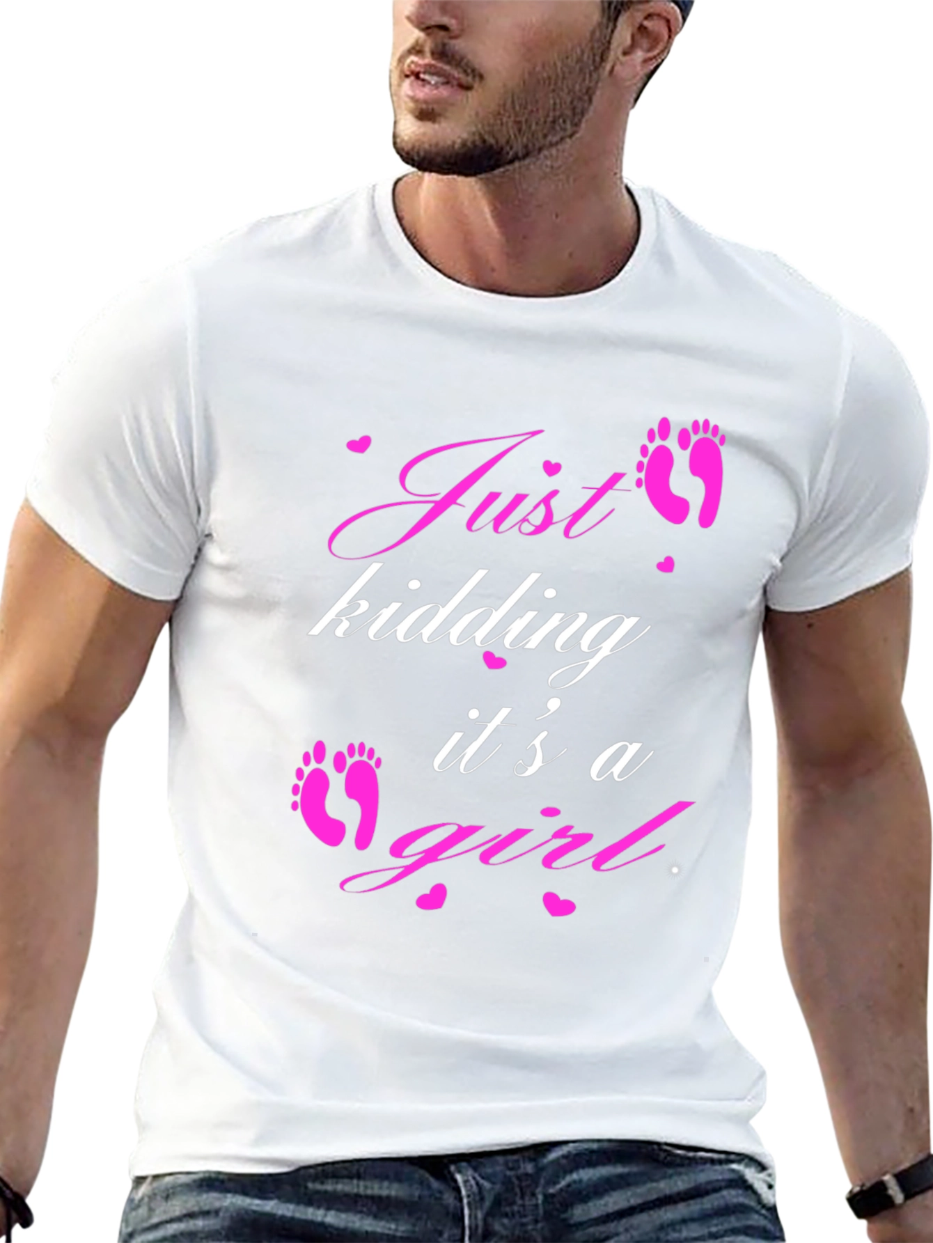Just Kidding Its a Girl T-Shirt