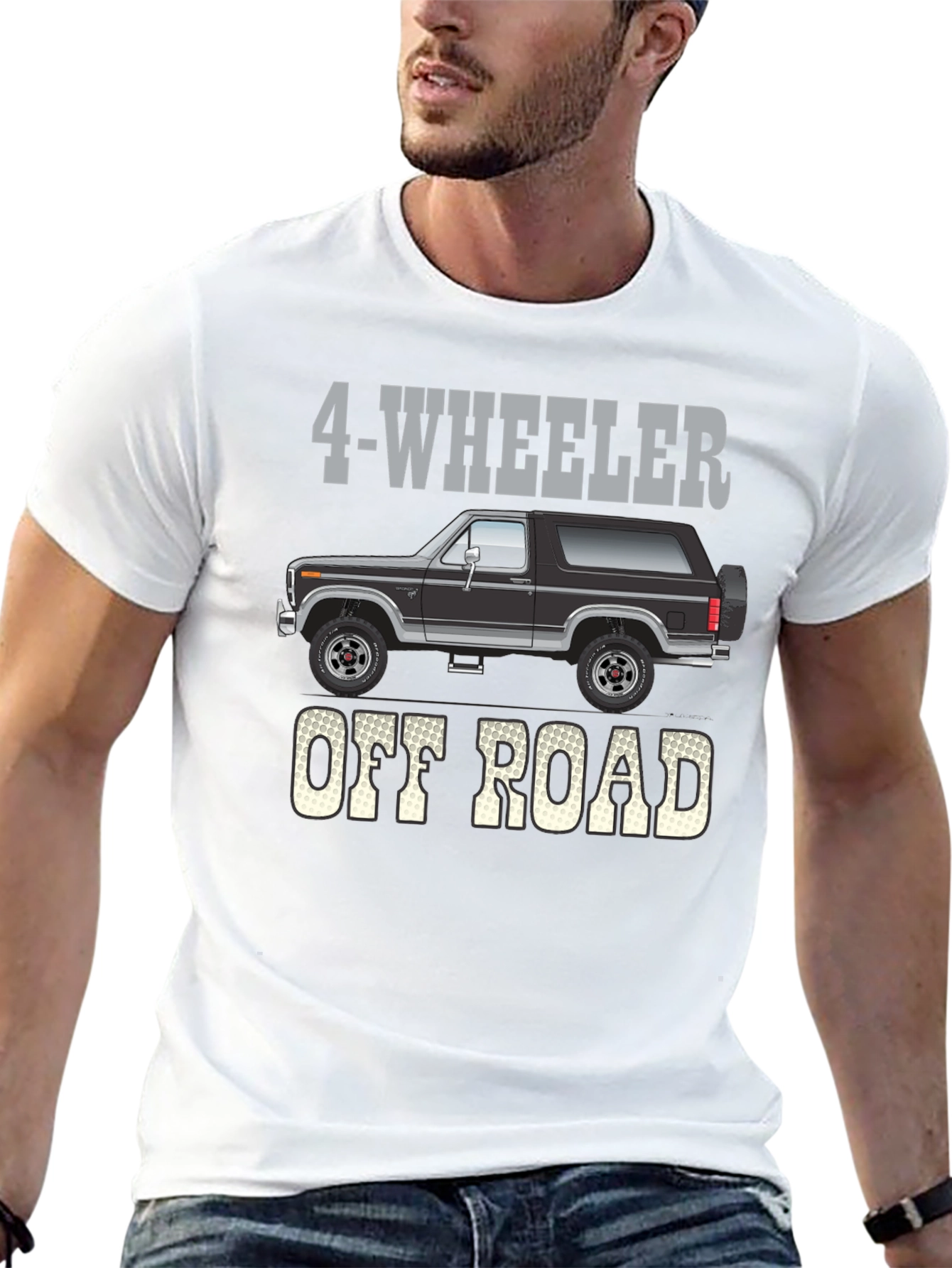 4-Wheeler Off Road Graphic T-Shirt