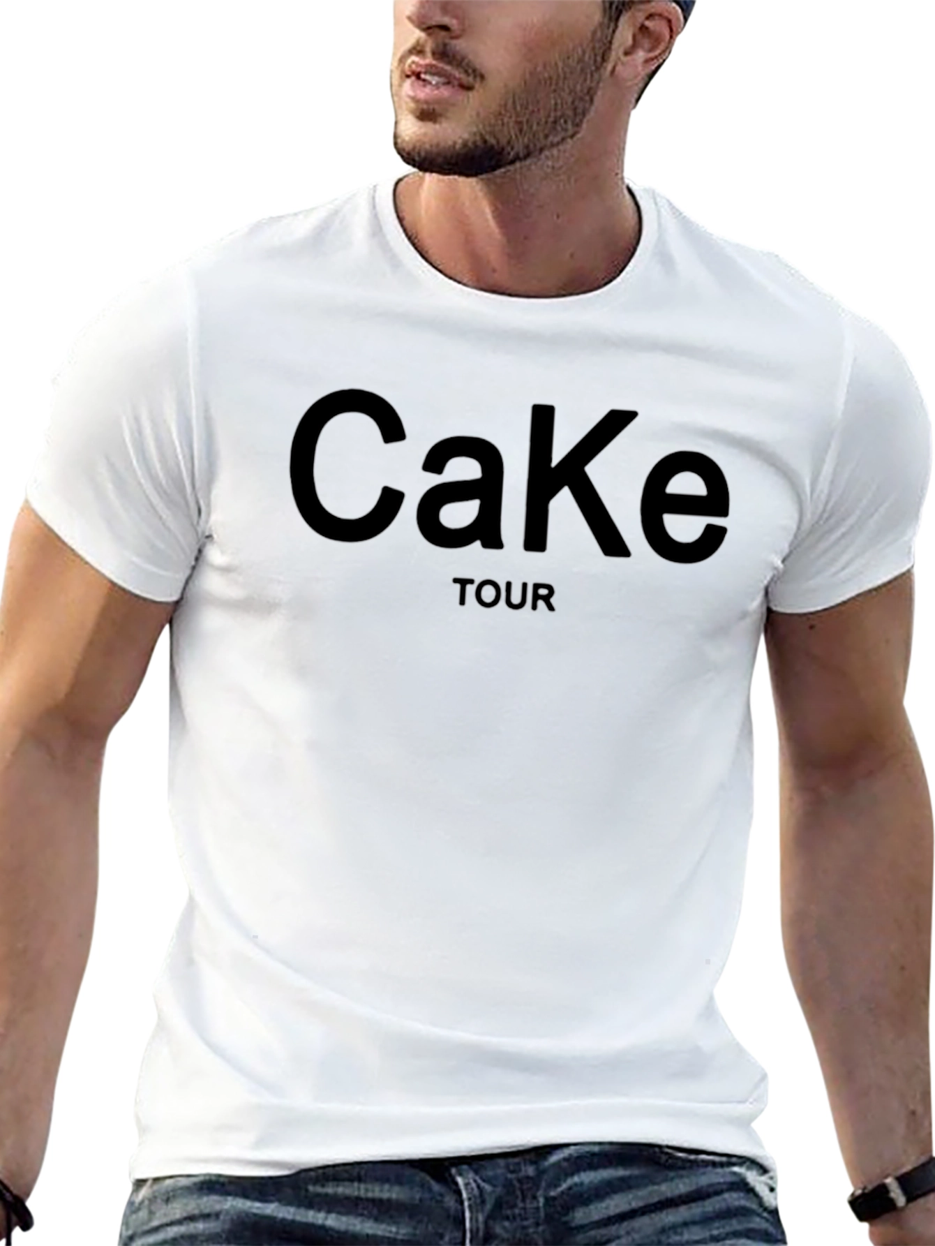 Cake Tour Black T-Shirt - Band Music Tee