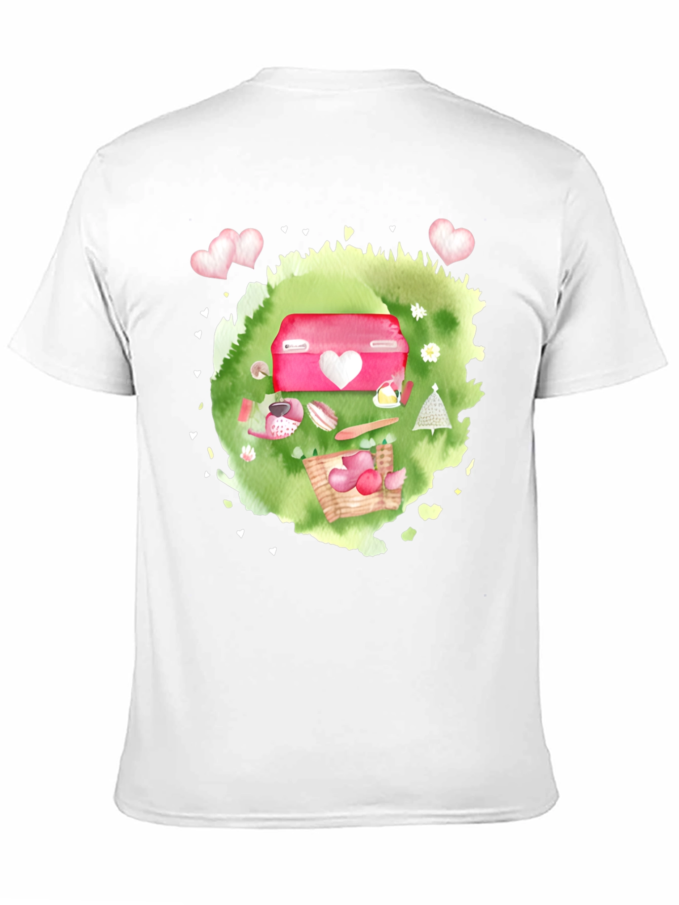 Valentines Day Picnic Graphic Tee