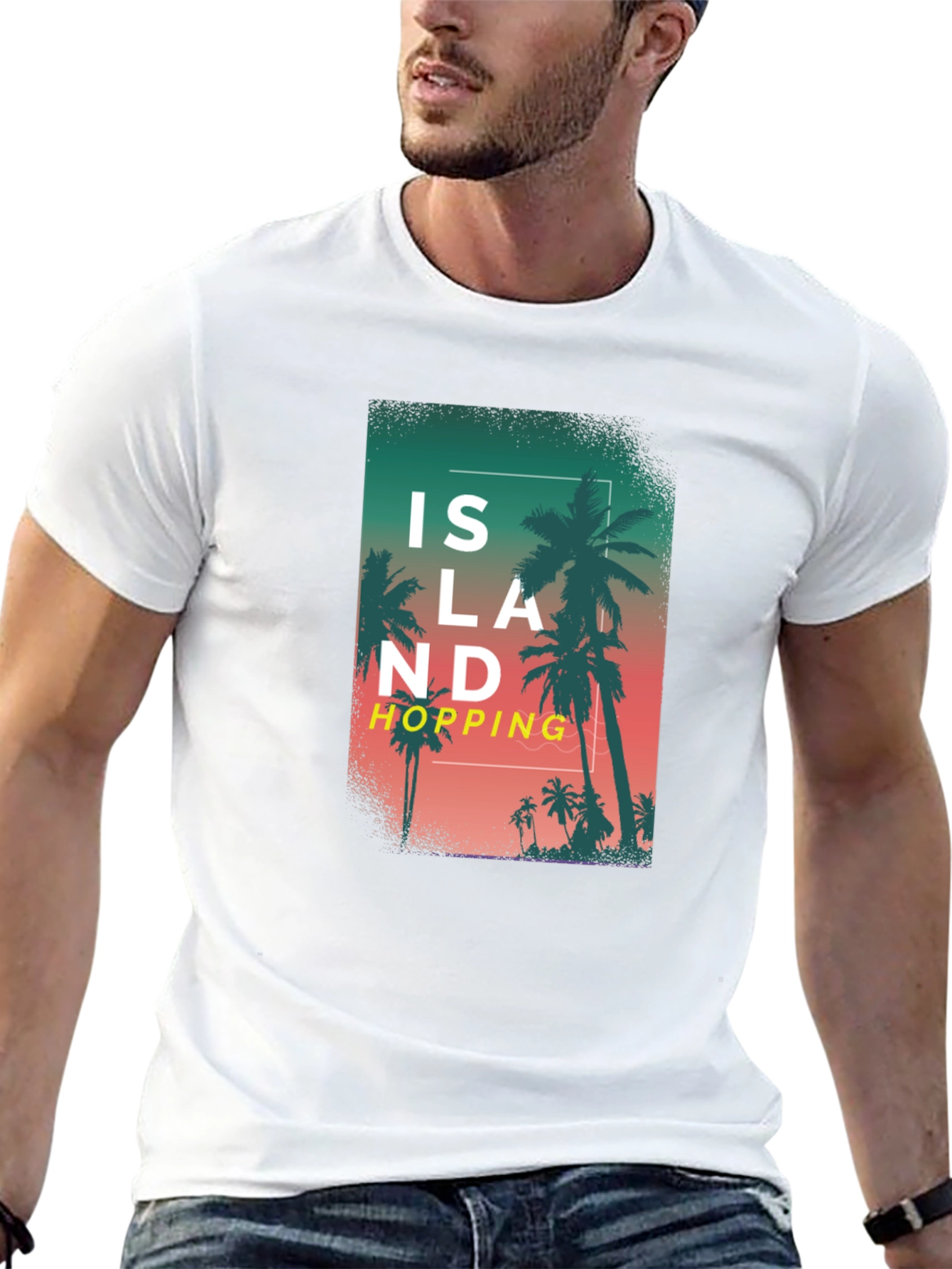 Island Hopping Graphic T-Shirt
