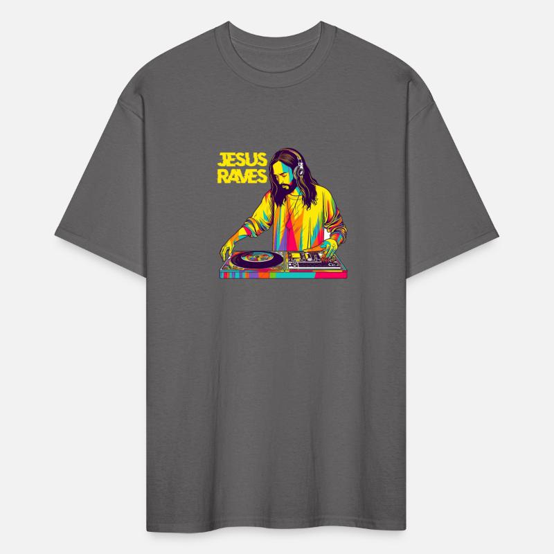 Jesus Raves DJ Rave Techno EDM Party Festival