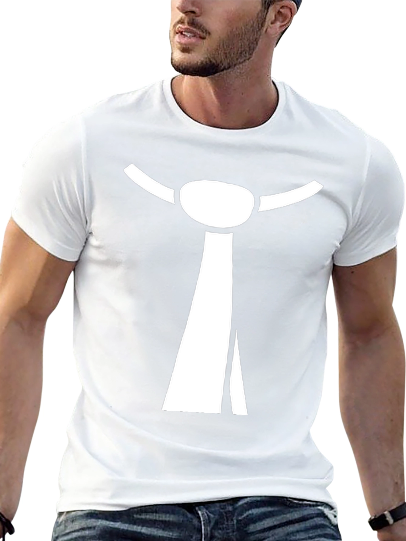 Funny Tie T-Shirt - Black Tee