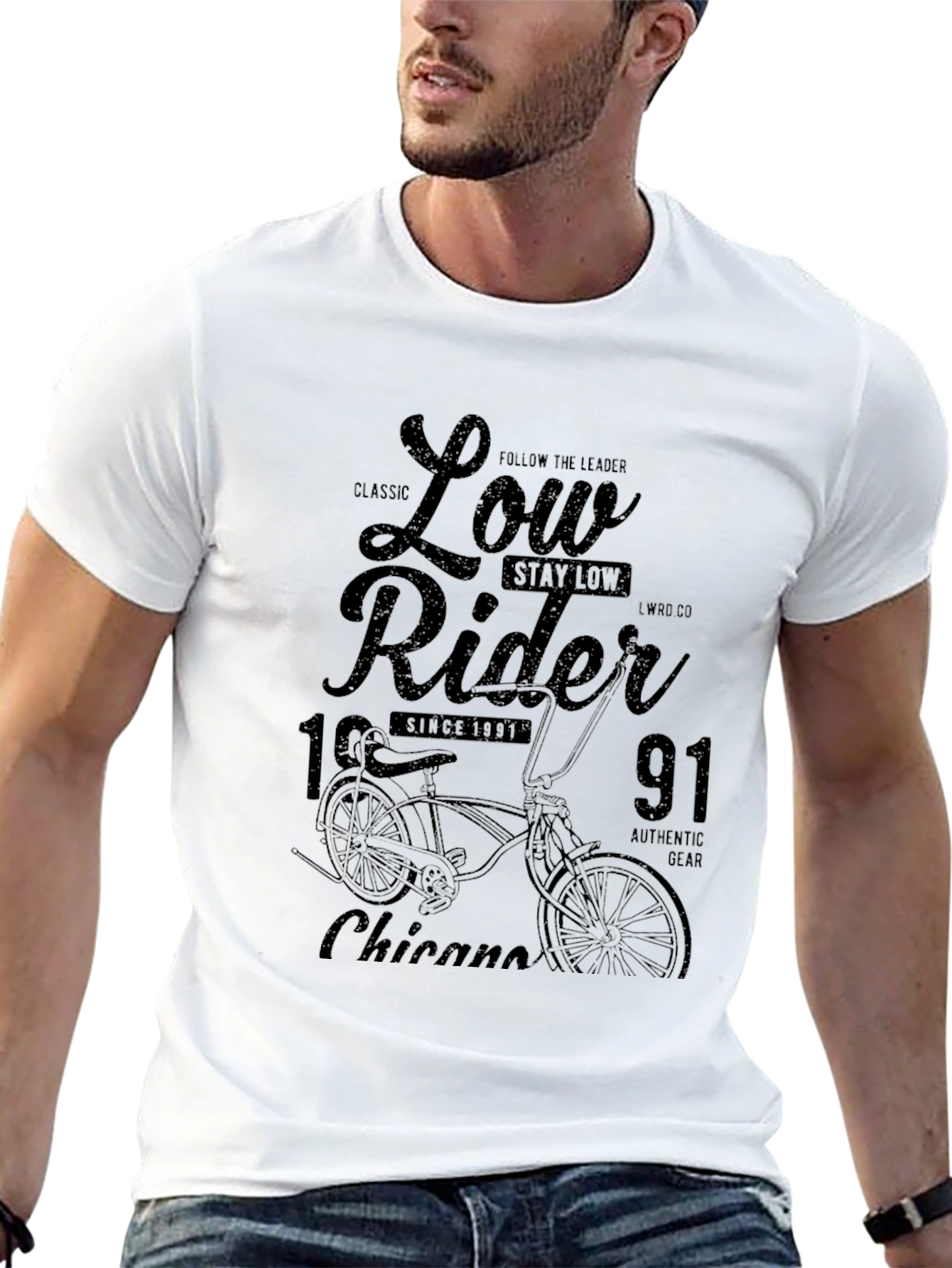 Low Rider T-Shirt - Classic Chicano Style