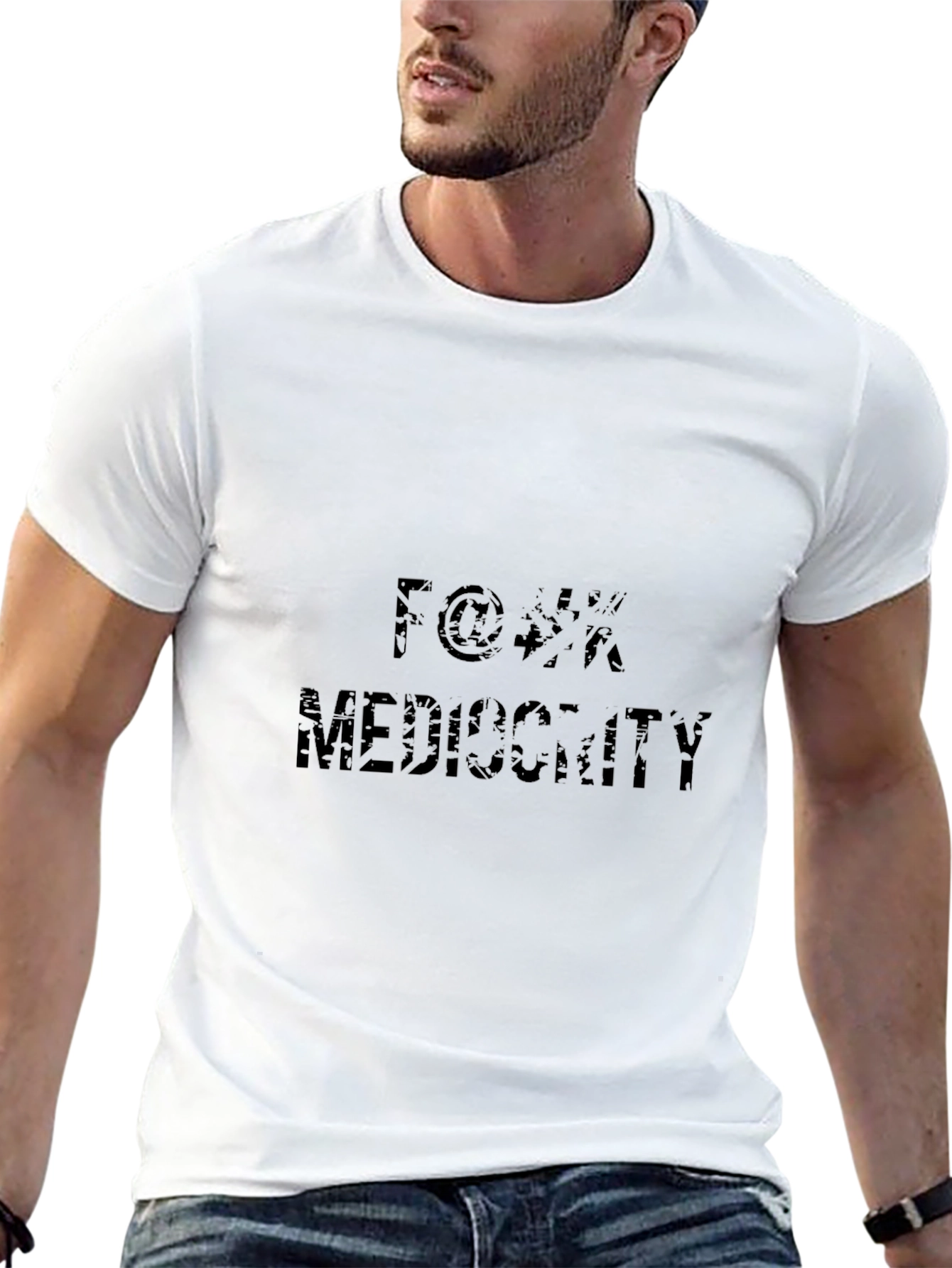 F@&* Mediocrity T-Shirt - Bold Graphic Tee
