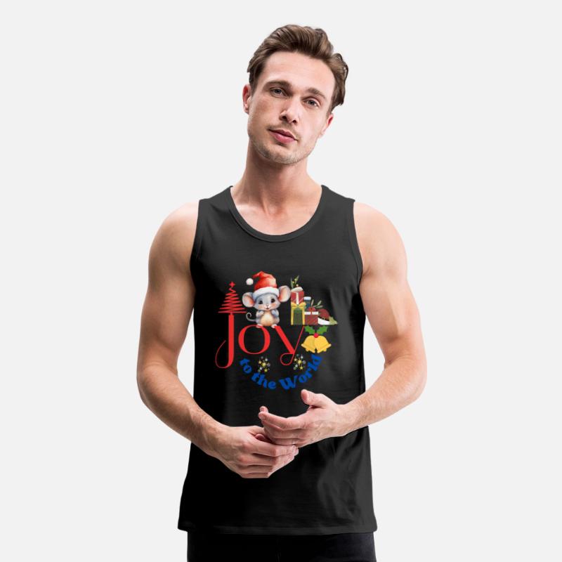 Joy to the World Christmas combination art white