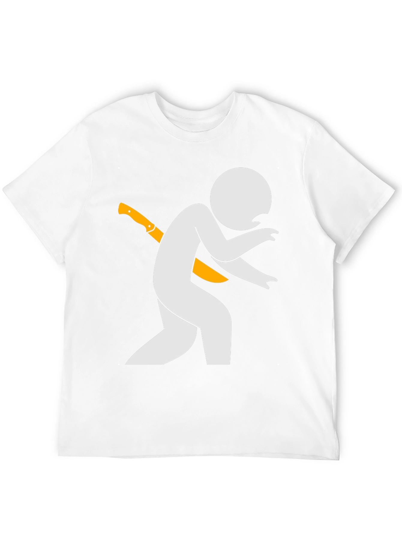 Stabbed in the Back Humor T-Shirt