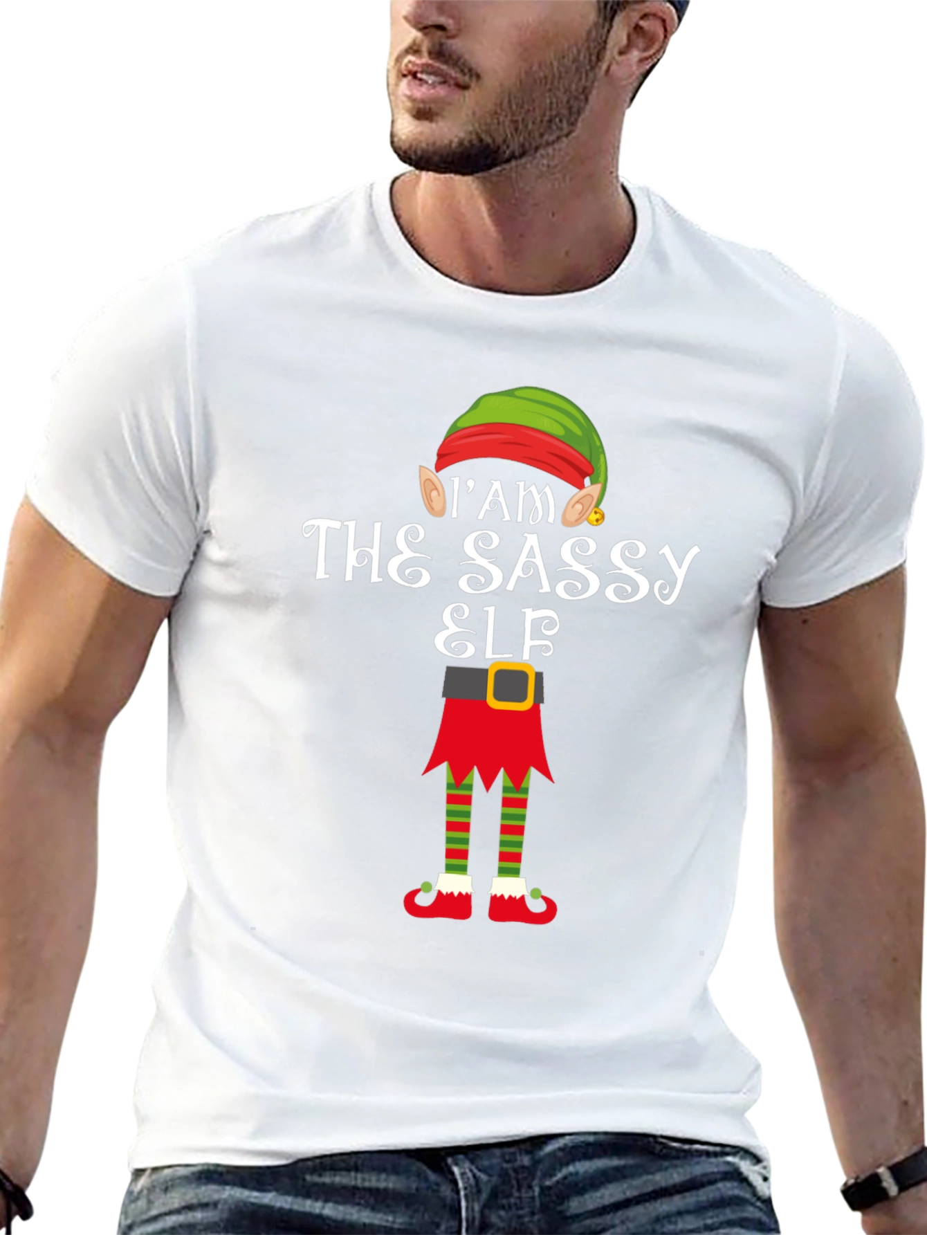 Sassy Elf Christmas T-Shirt