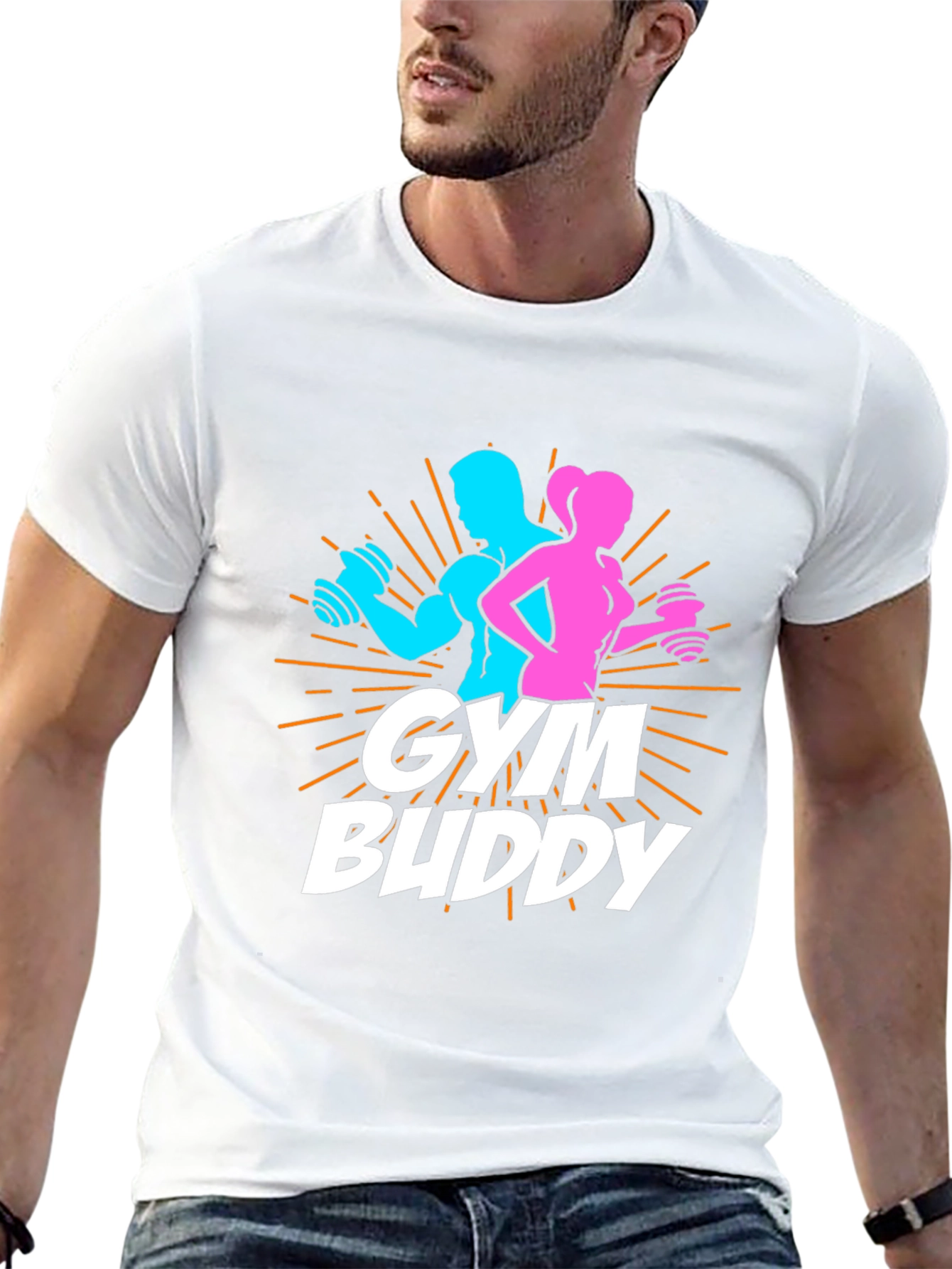 Gym Buddy T-Shirt - Workout Partner Tee