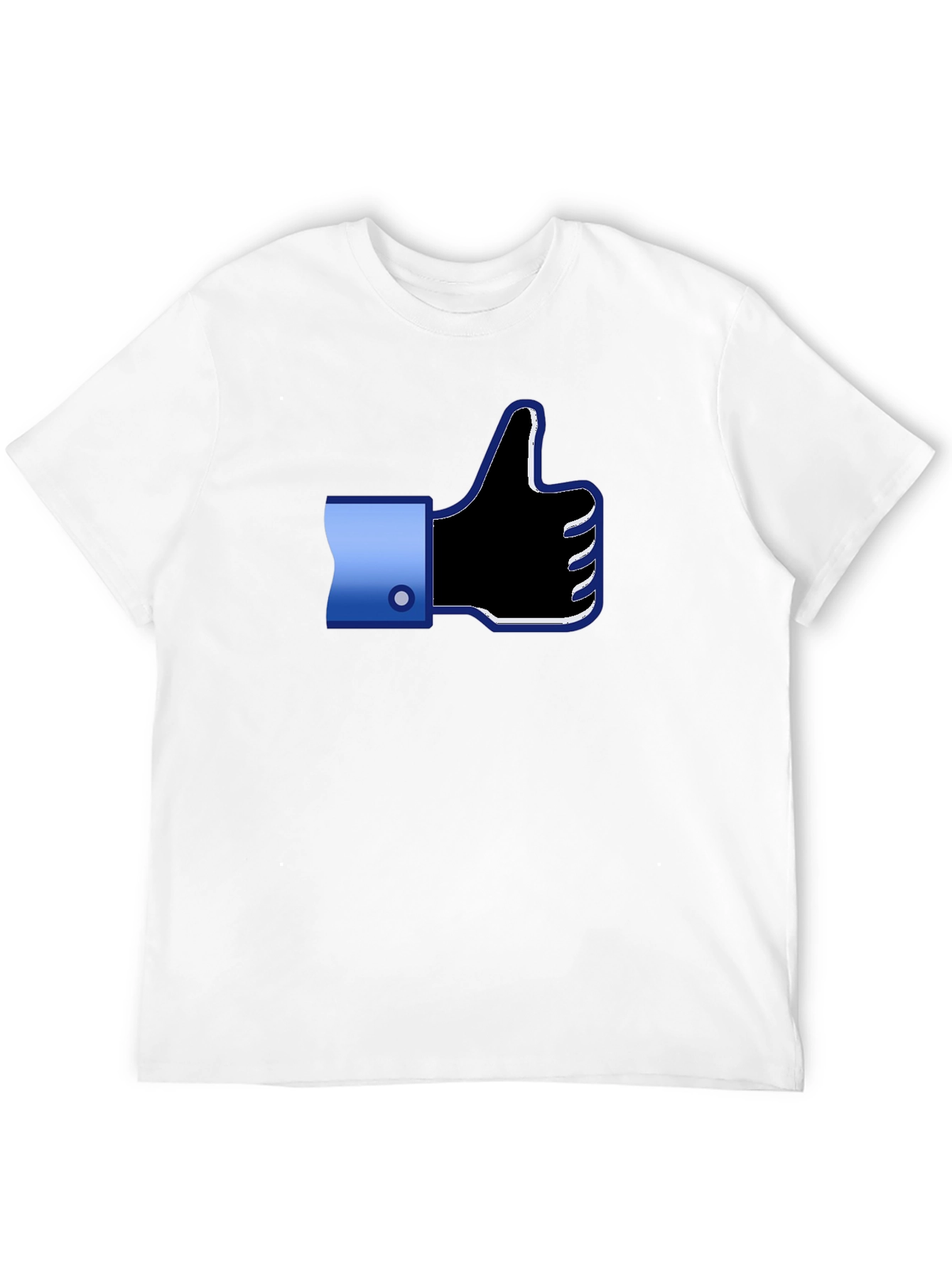 Thumbs Up Graphic Black T-Shirt