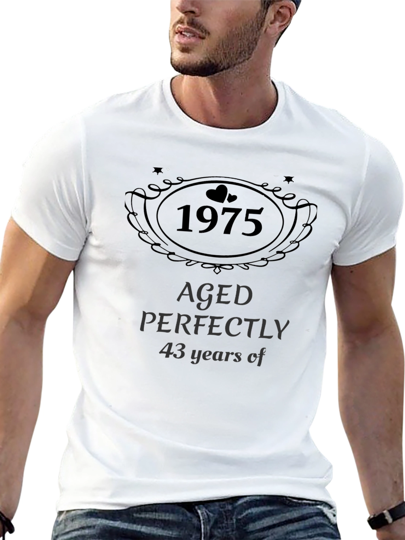 Aged Perfectly 1975 Graphic Tee