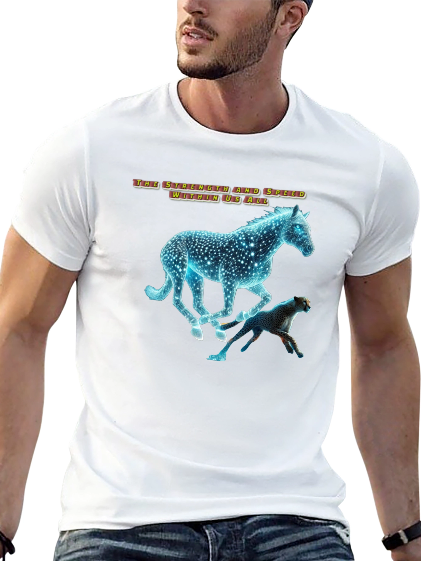 Strength & Speed Graphic Tee - Black