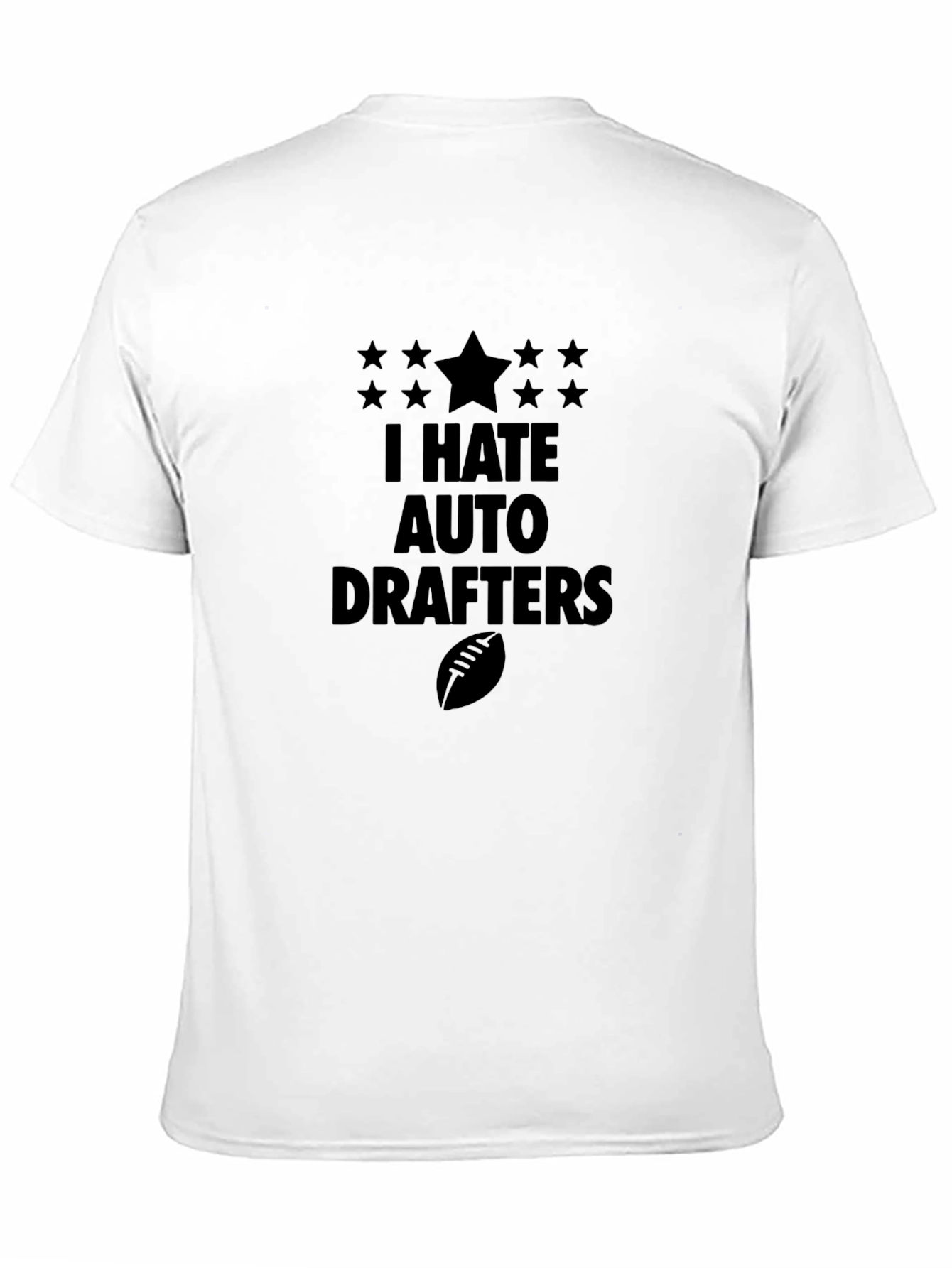 I Hate Auto Drafters Black T-Shirt