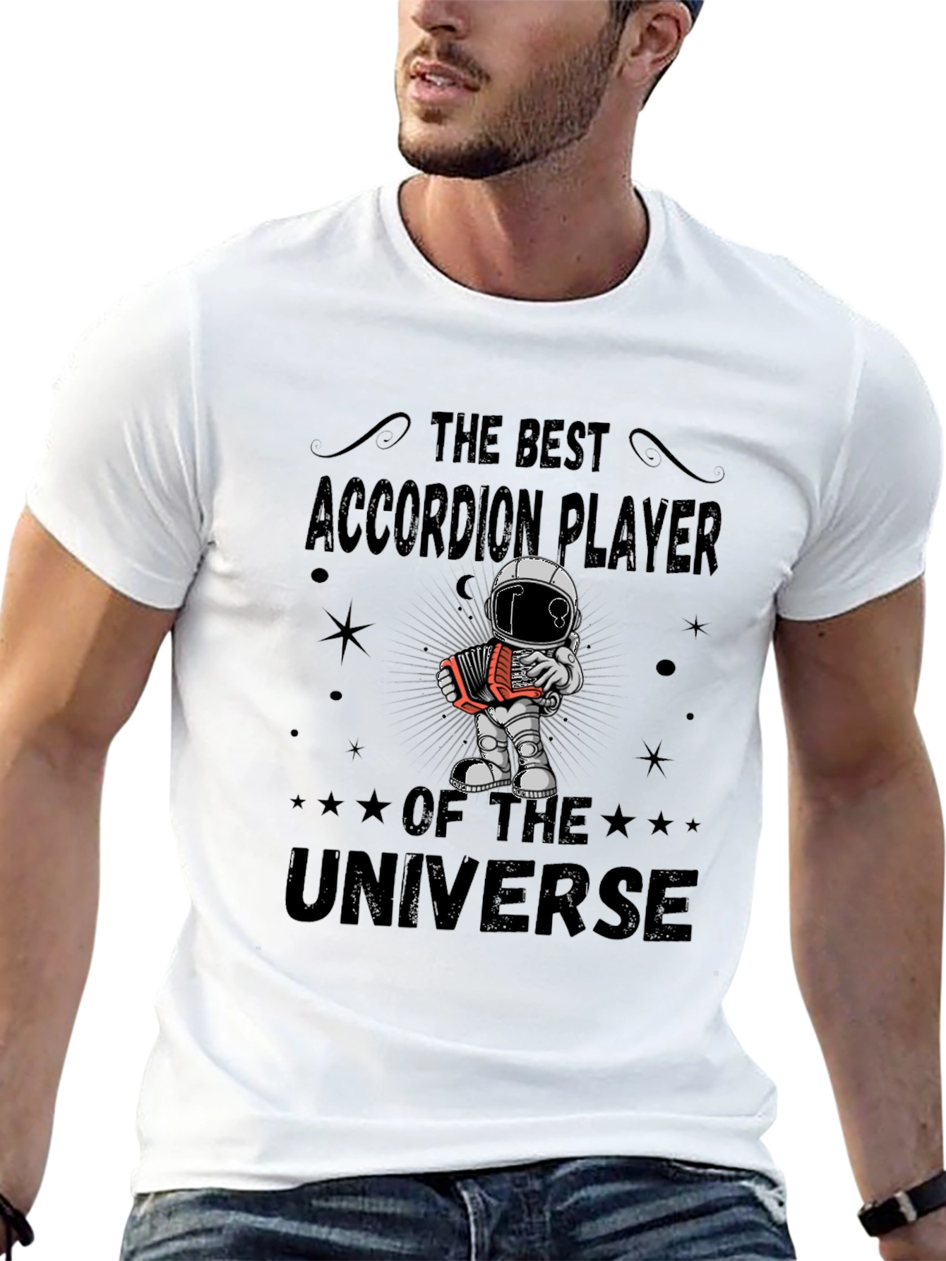 Accordion Player of the Universe T-Shirt