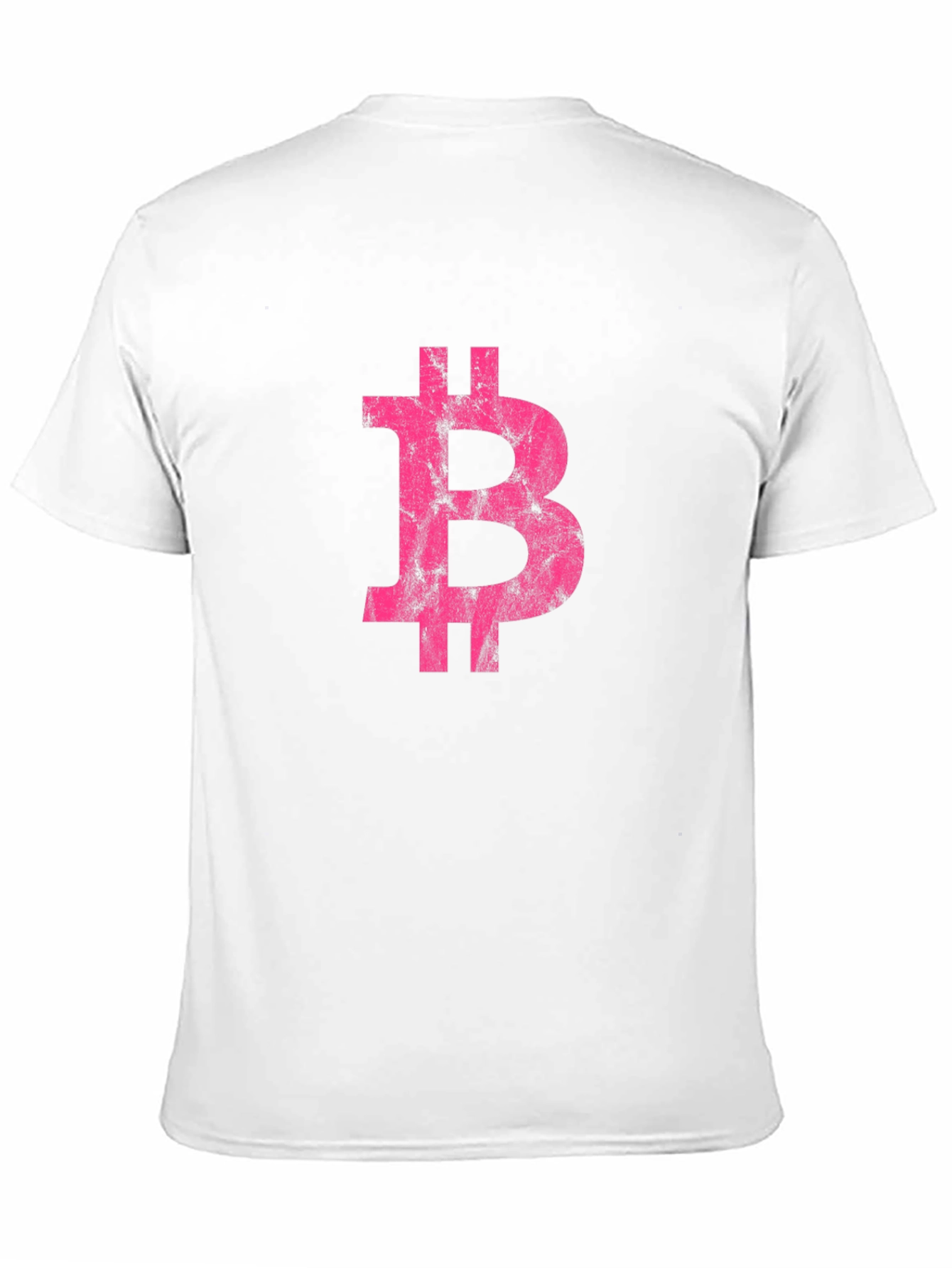 Bitcoin Distressed Logo T-Shirt