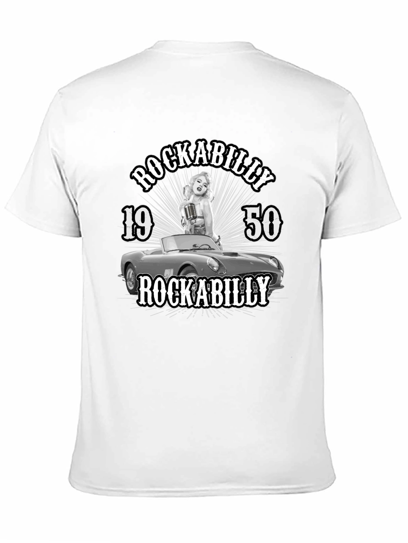 Rockabilly 1950s Graphic T-Shirt