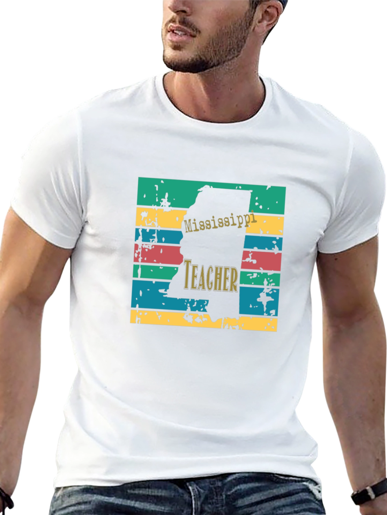 Mississippi Teacher Graphic T-Shirt