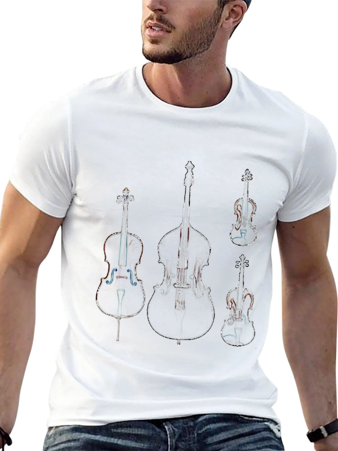 Musical Instruments Graphic Tee