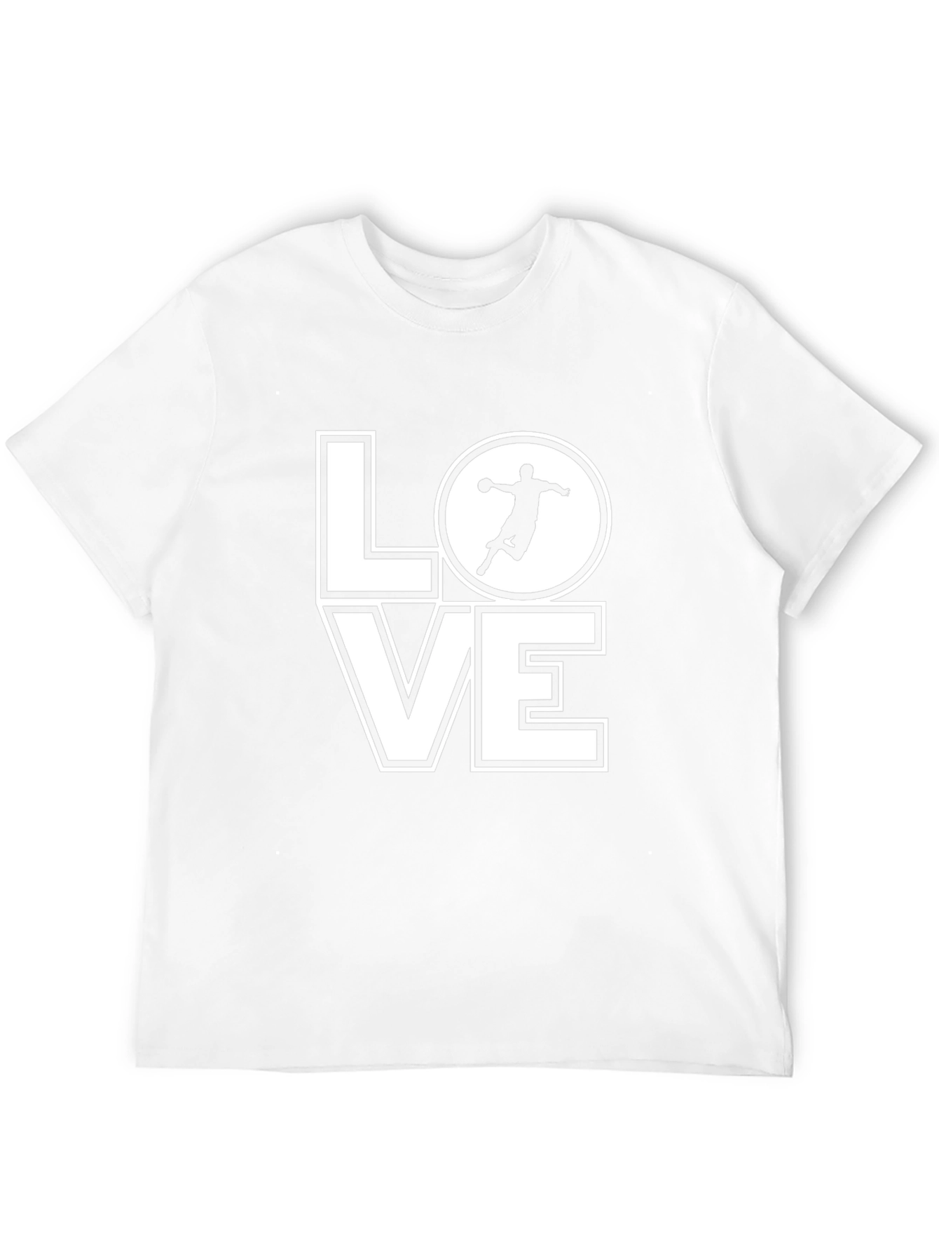 LOVE Handball T-Shirt Black Graphic Tee