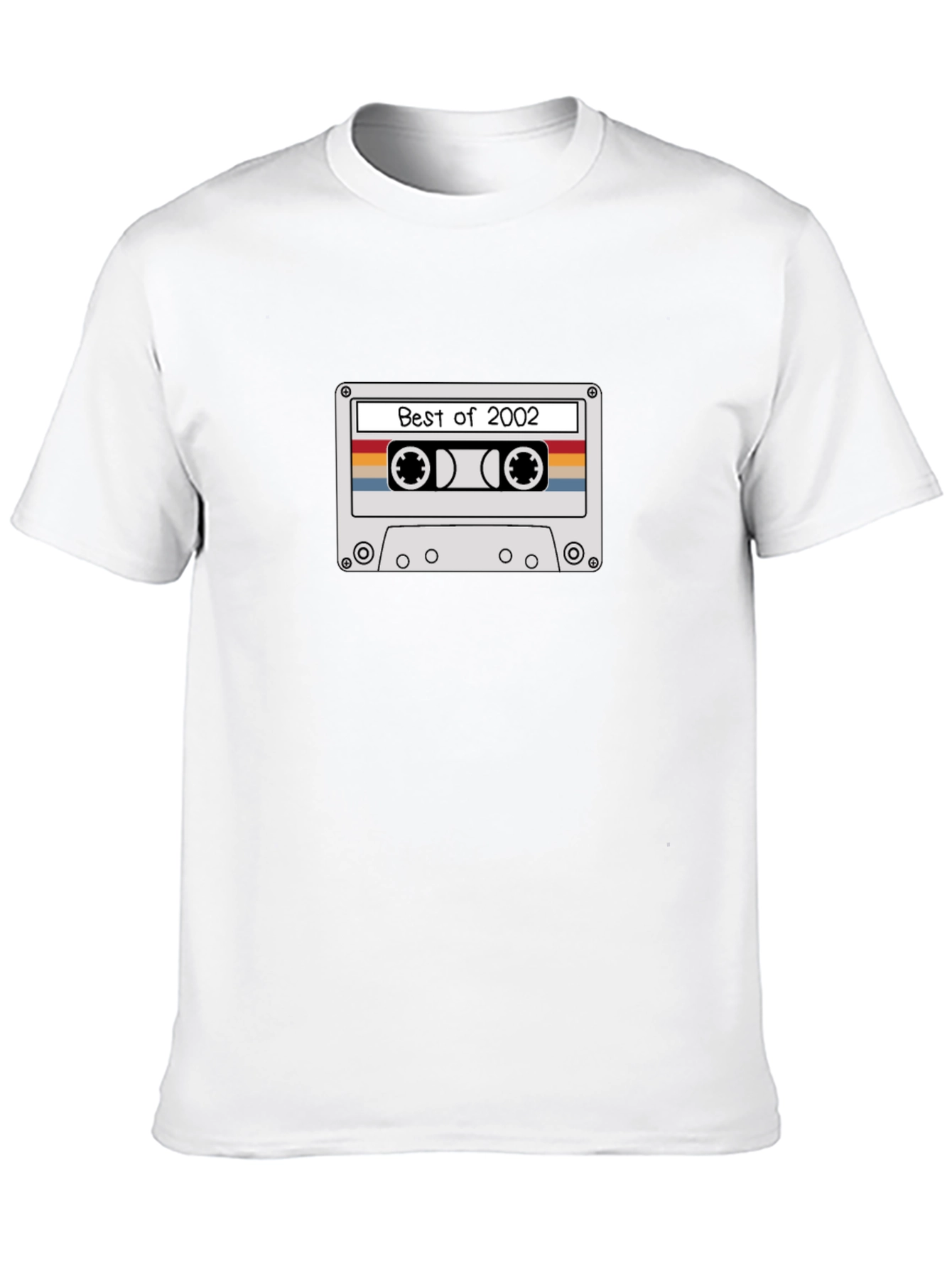 Retro Best of 2002 Cassette Tape Graphic Tee
