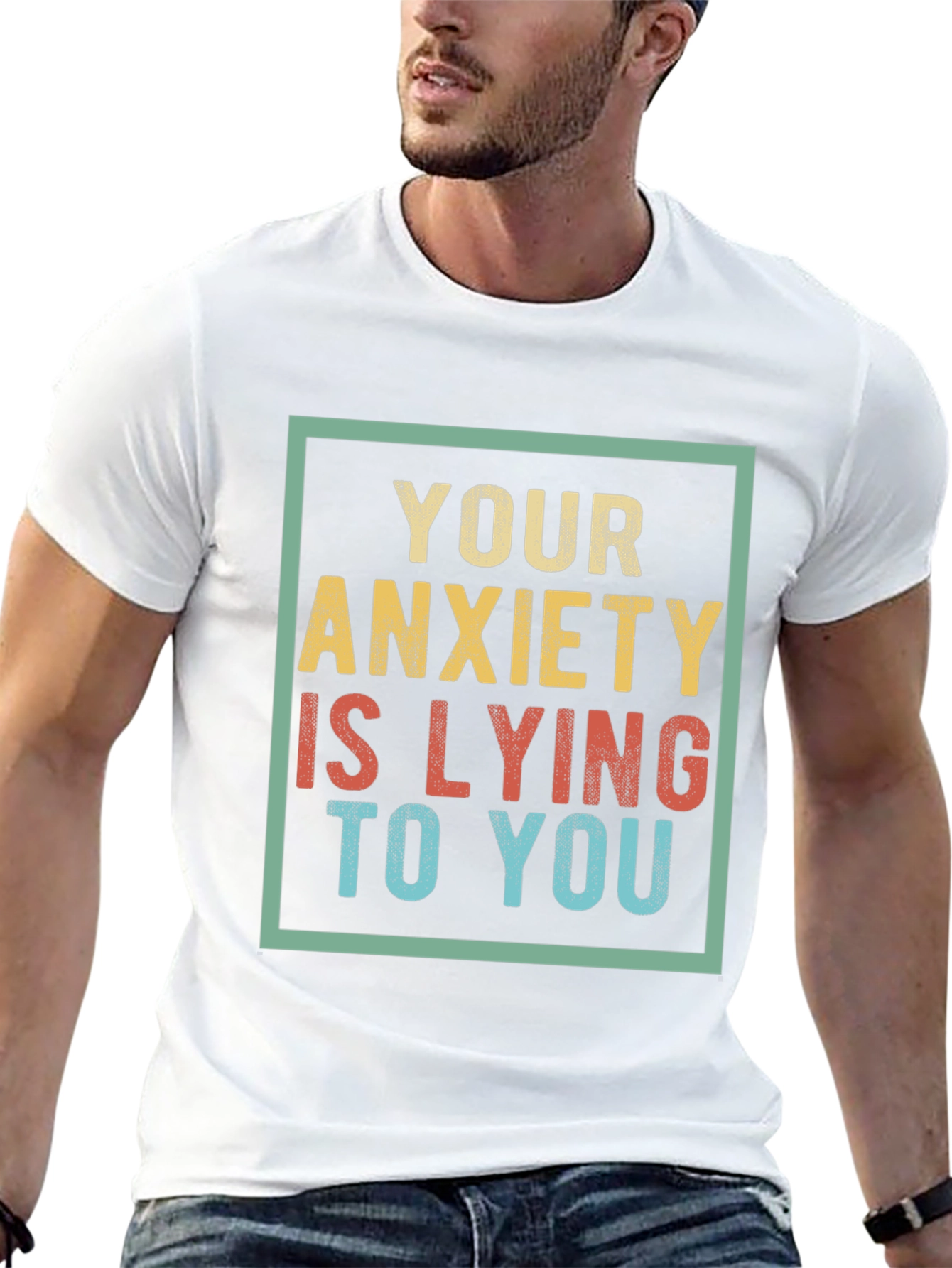 Anxiety Truth Mens Graphic Tee