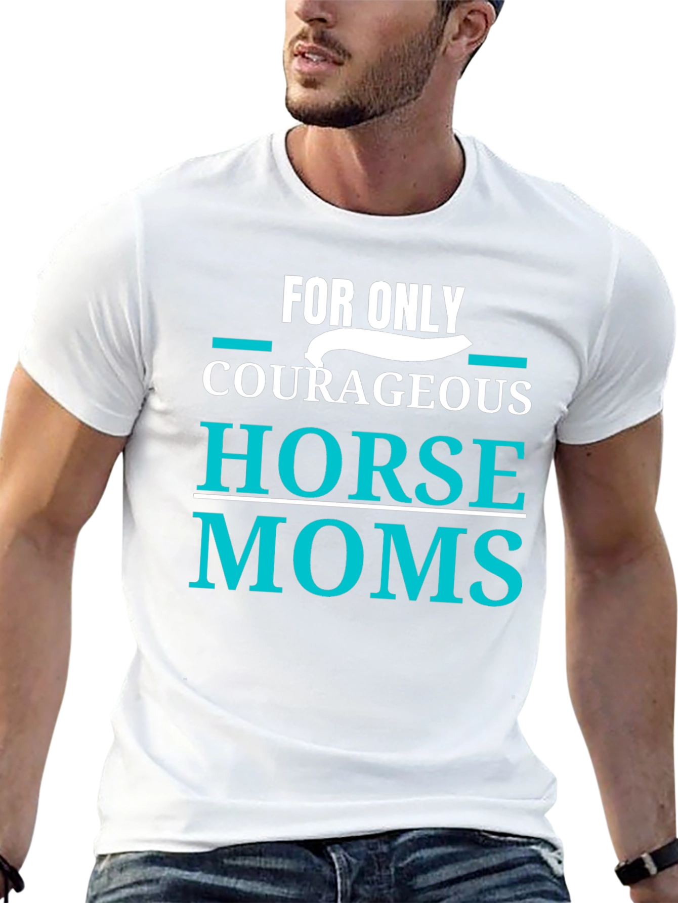 Courageous Horse Moms T-Shirt
